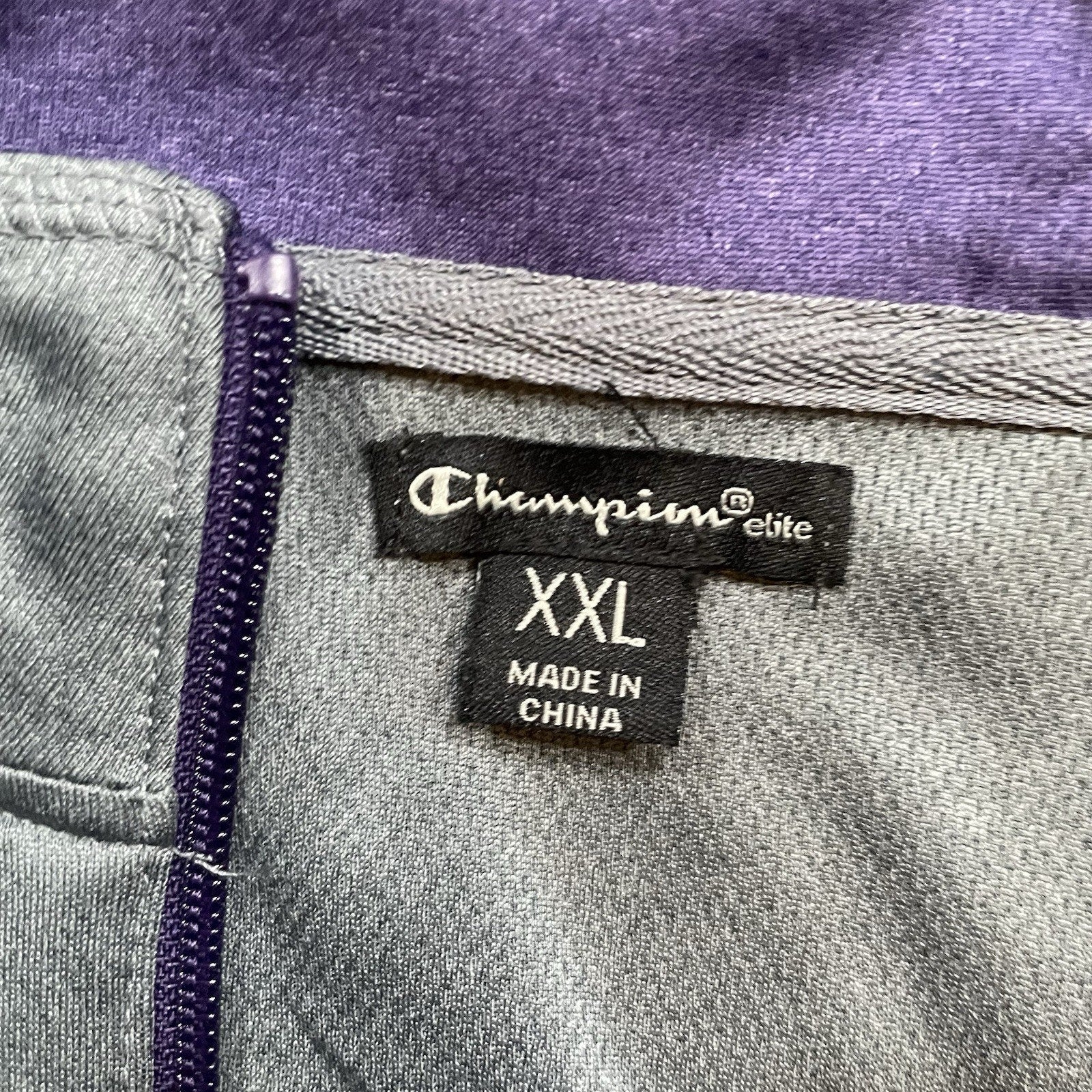 Nike TCU Horned Frogs Full Zip Up Mesh Lined GREY Jacket Adult Size XXL