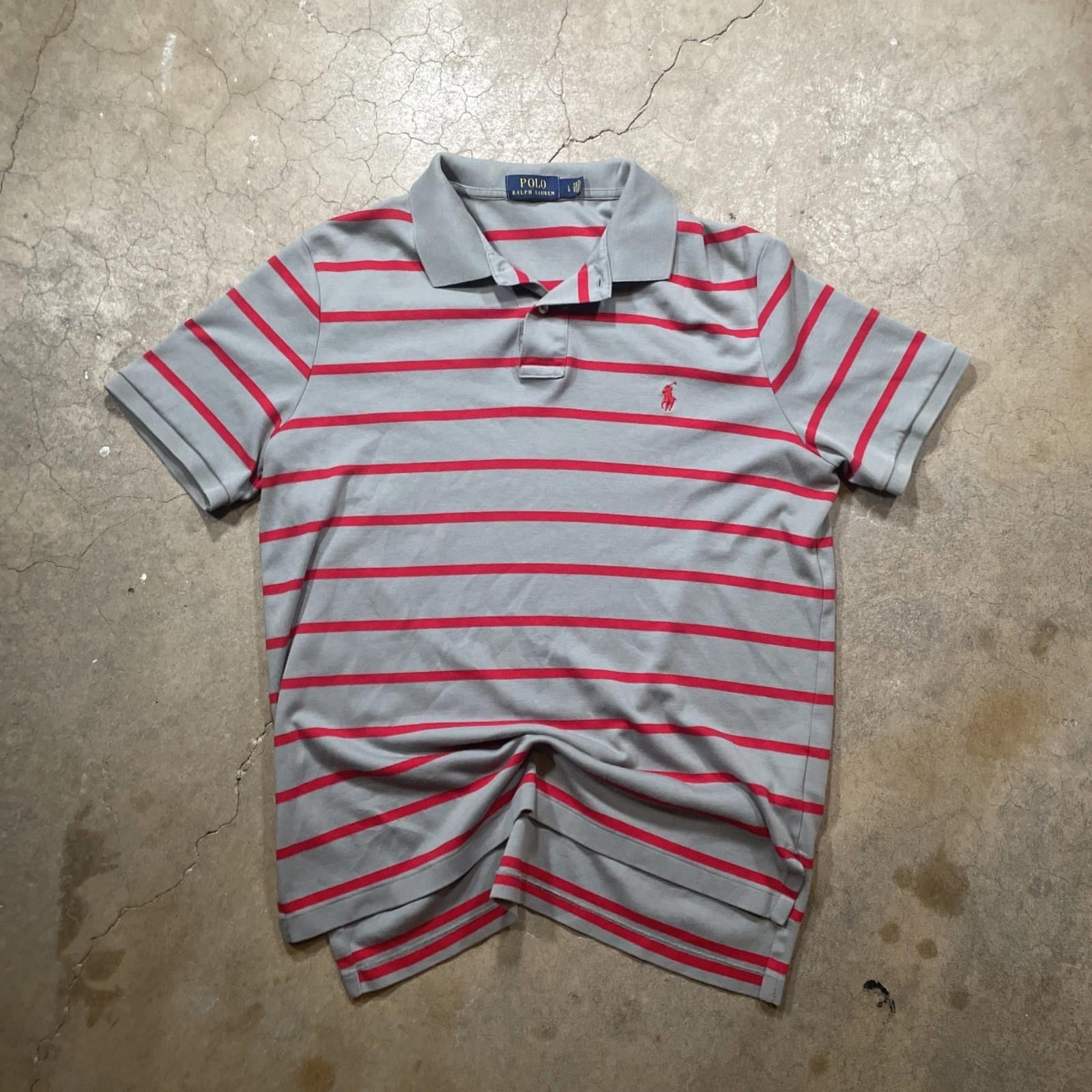 Polo Ralph Lauren Red Short Sleeve Polo Shirt Men's Large