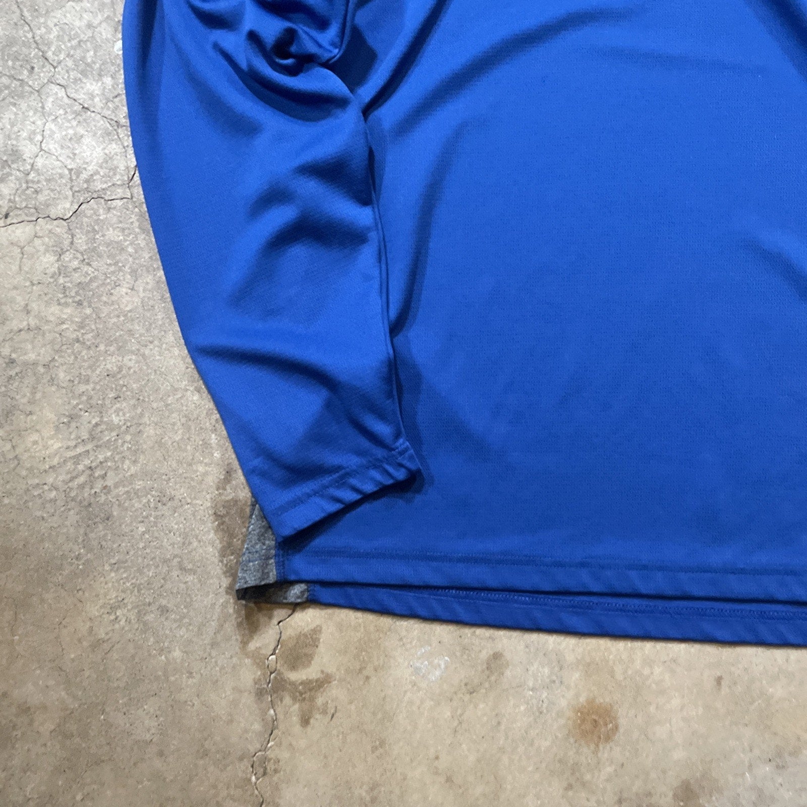 Fanatics Dallas Mavericks Men’s Blue Quarter Zip Pullover Shirt Size - XL