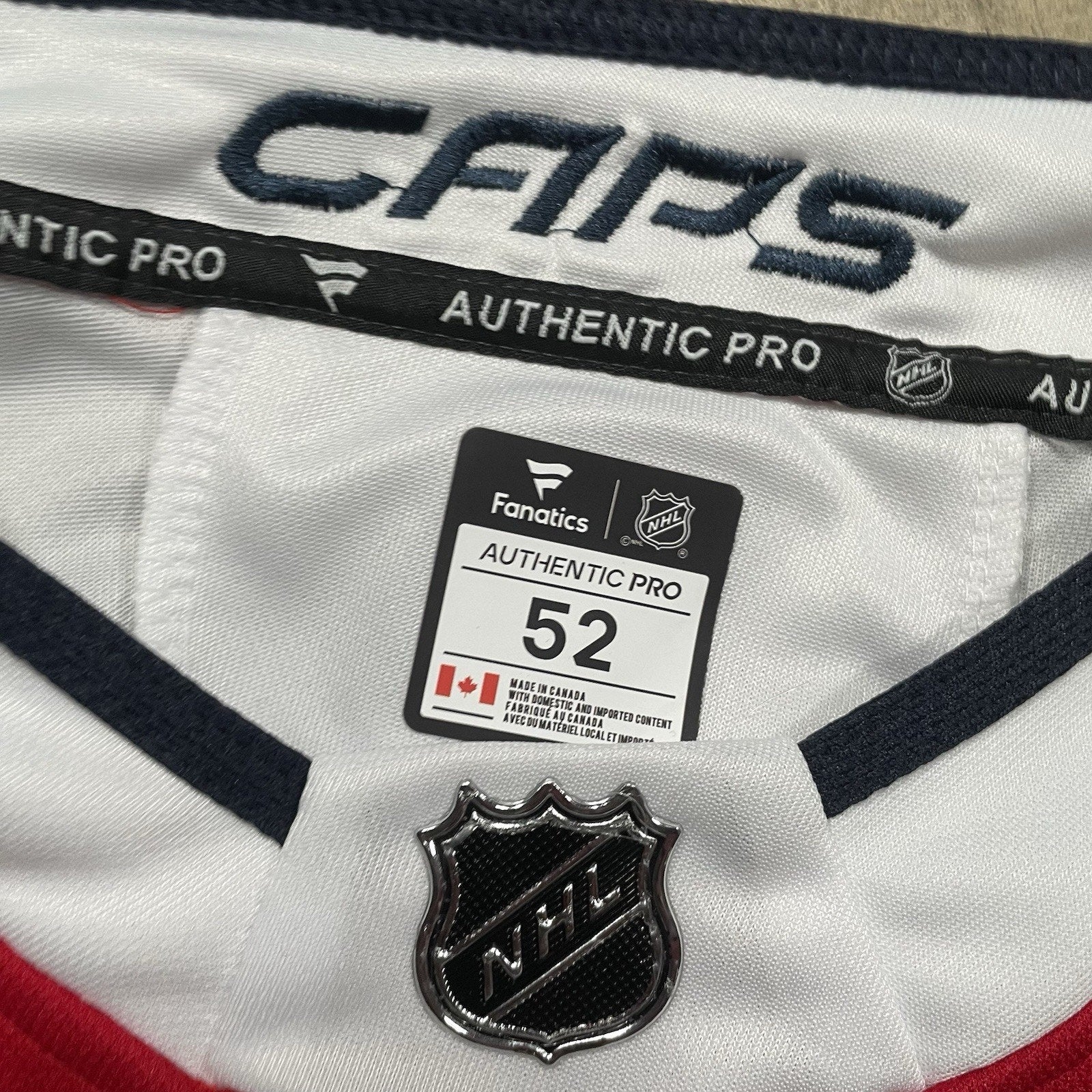 Brand New Ovechkin Red/Blue Screaming Eagle Lrg Washington Capitals Jersey