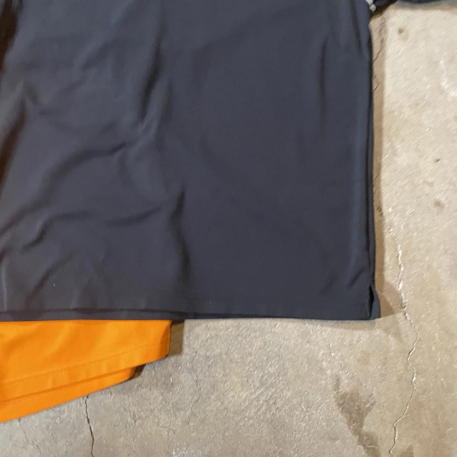 X2 Adidas Tennessee Orange X Black Polo Shirt Men's Medium