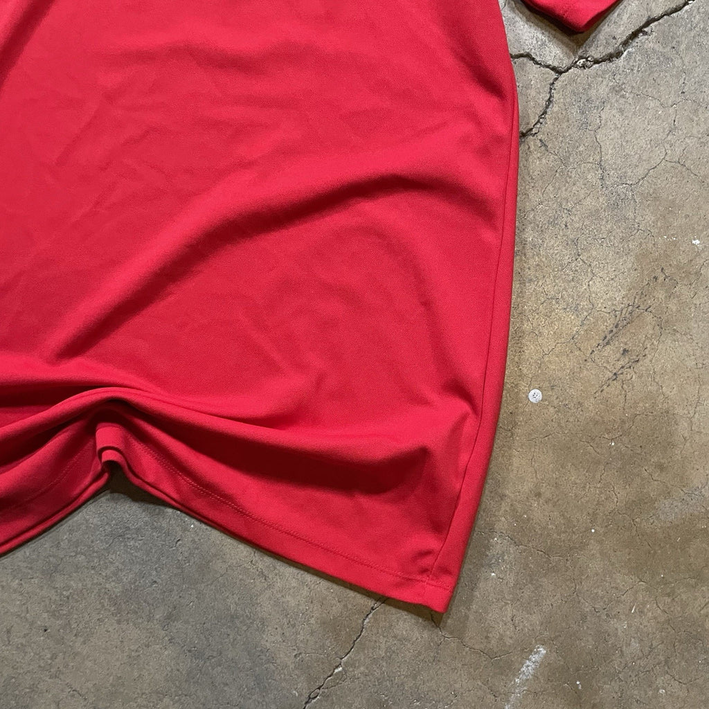 Boston Redsox Shirt Mens S MLB Baseball Polo Nike Dri-fit red