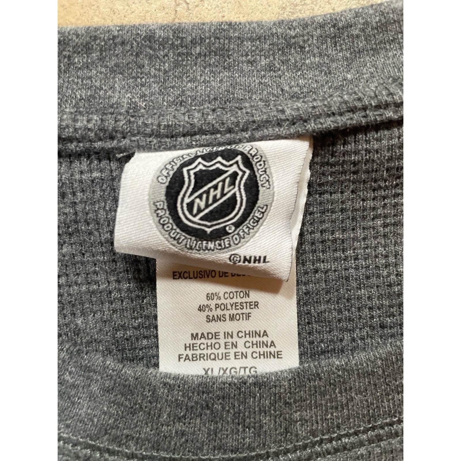 Boston Bruins Official NHL Long Sleeve Athletic Shirt Size XL