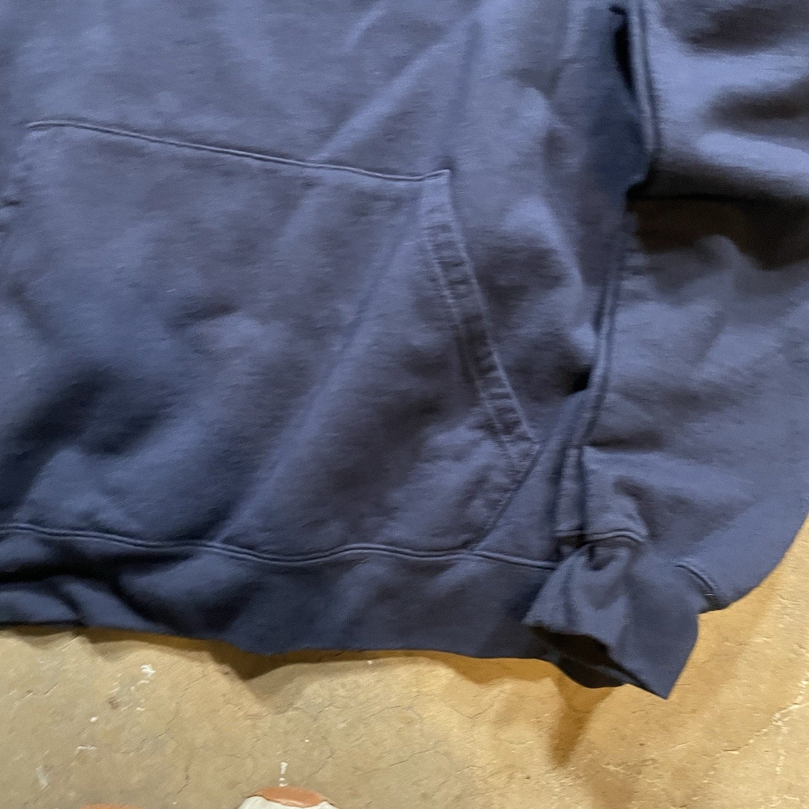 Reebok NFL Patriots Hoodie Men’s L Pullover Navy Sweatshirt