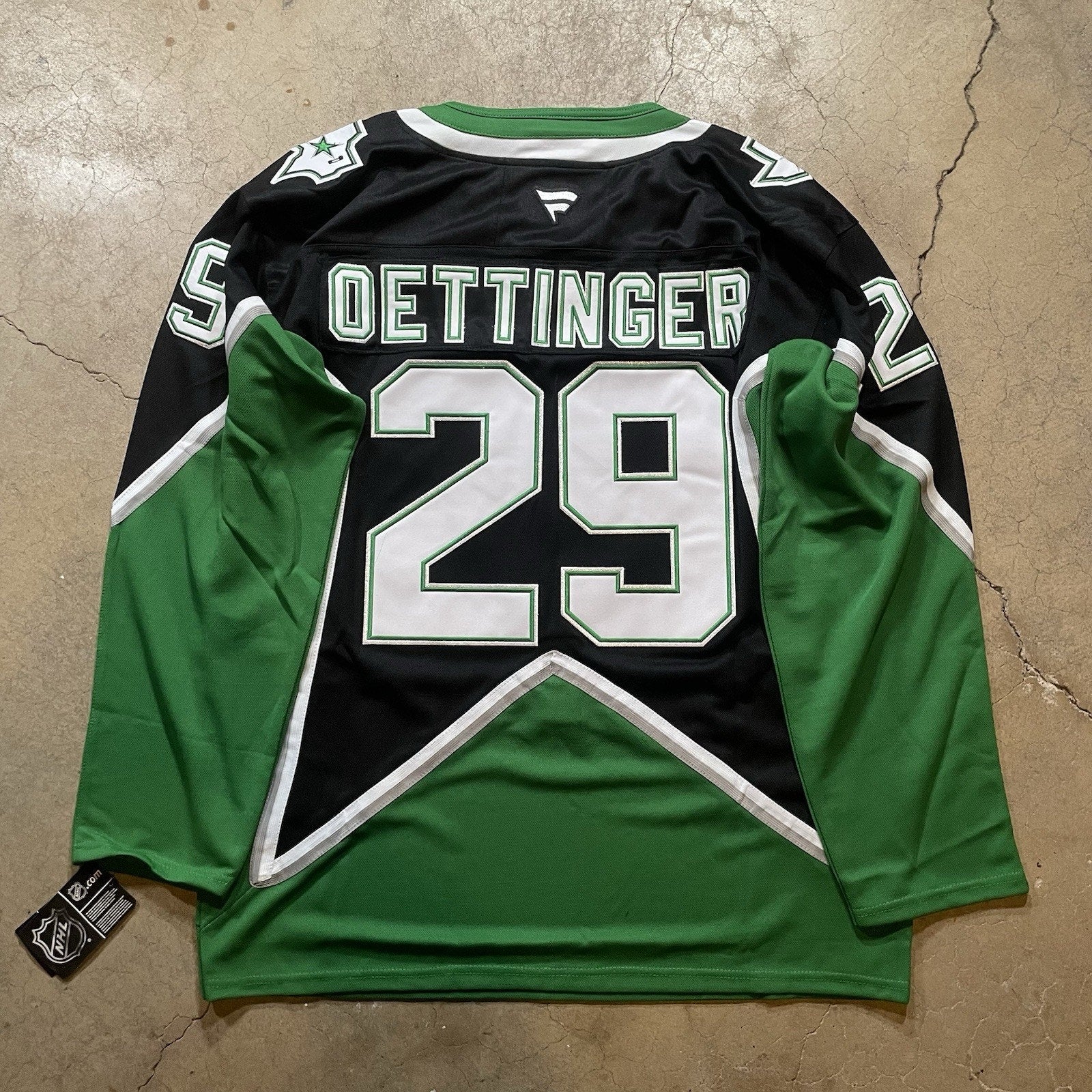 Dallas Stars Jake Oettinger Alternate ‘99 Fanatics Hockey Jersey Size 52 L