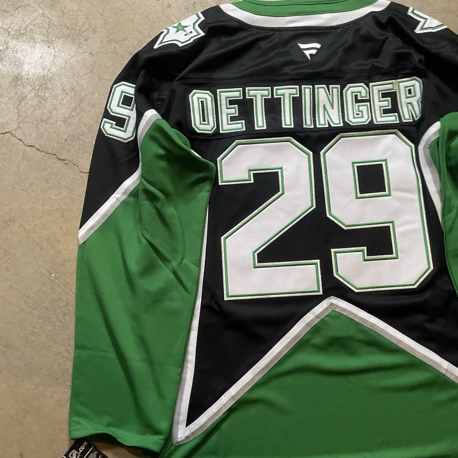 Dallas Stars Jake Oettinger Alternate ‘99 Fanatics Hockey Jersey Size 52 L