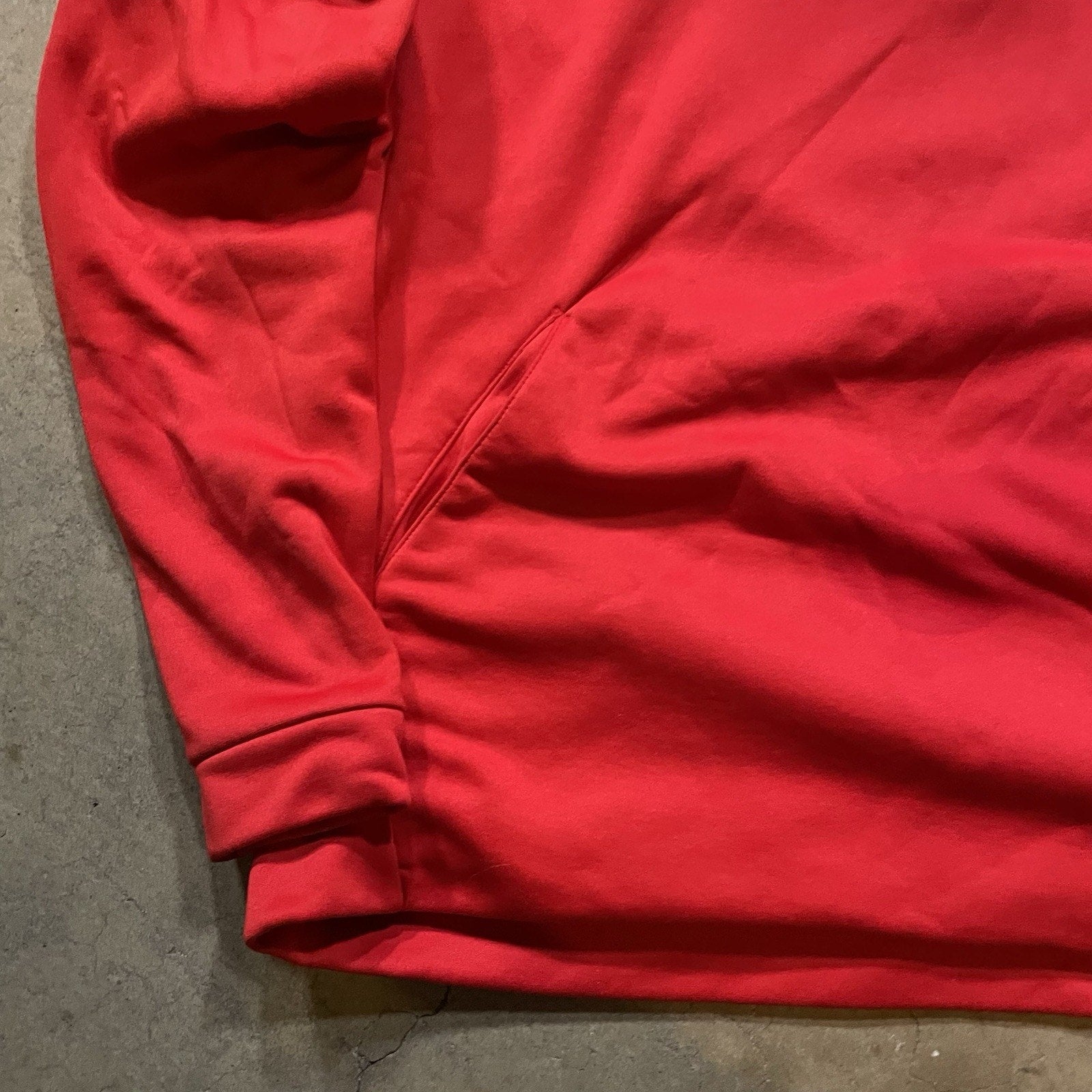 SMU Hoodie Adult Size Large Mustangs Sweatshirt Red Nike