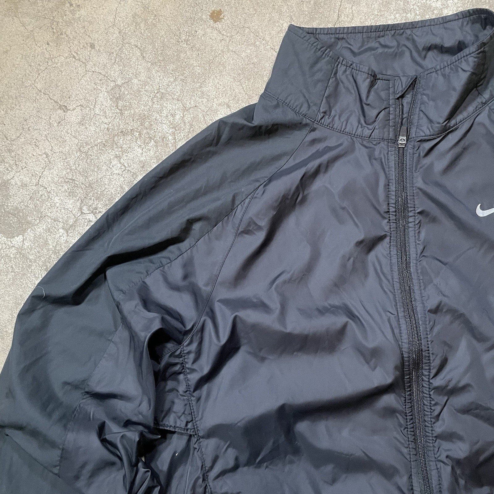 Nike Impossibly Light Running Jacket Unisex S Full Zip Black