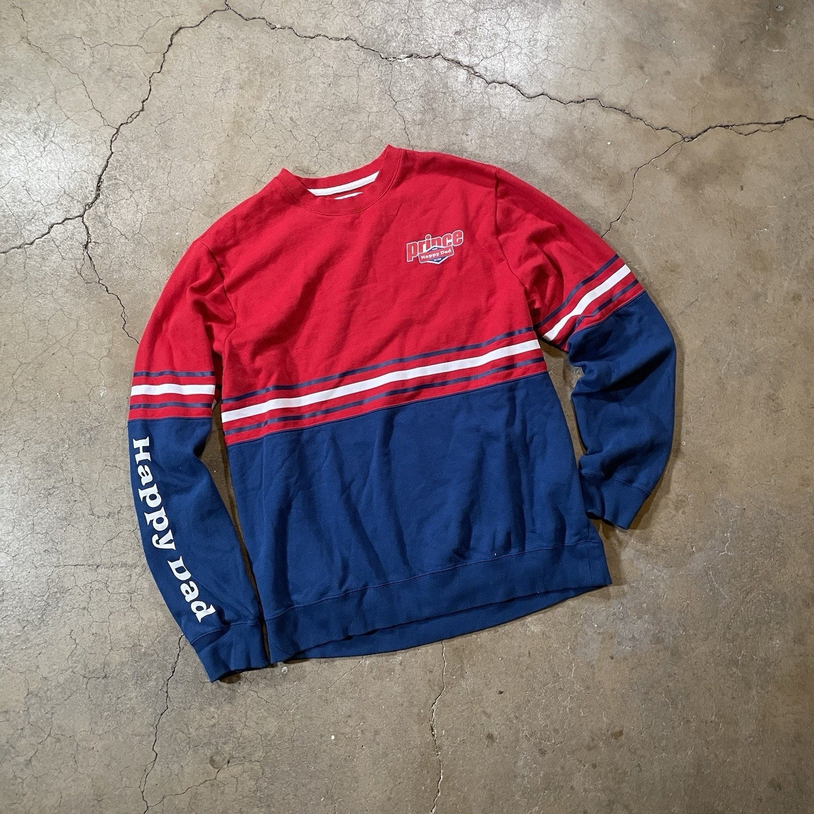 Prince Tennis x Happy Dad Seltzer x Nelk Boys Full Send Collab Crewneck XL