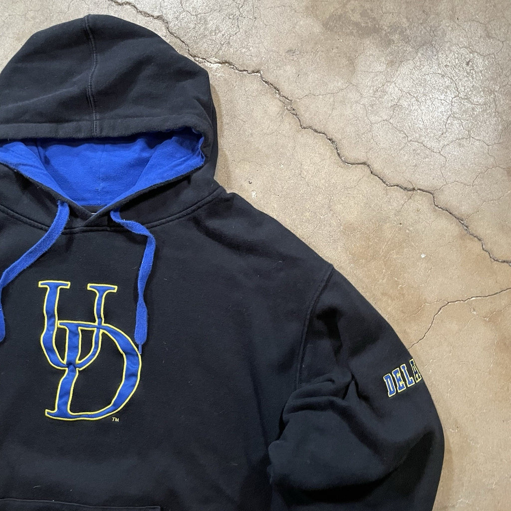Delaware Hoodie Mens 2x Large Stadium Black UD NCAA
