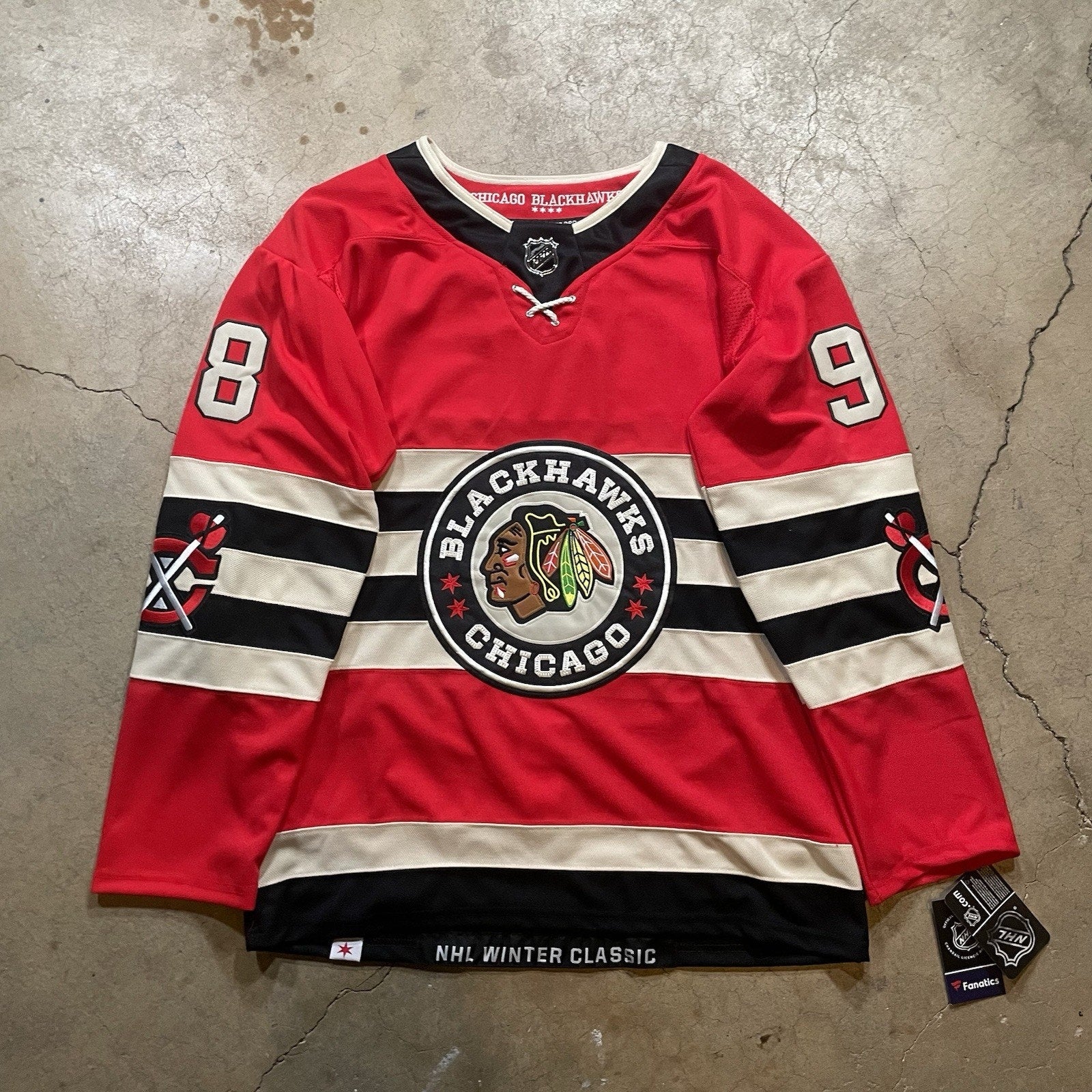 Fanatics Connor Bedard Chicago Blackhawks Jersey Size 50 M