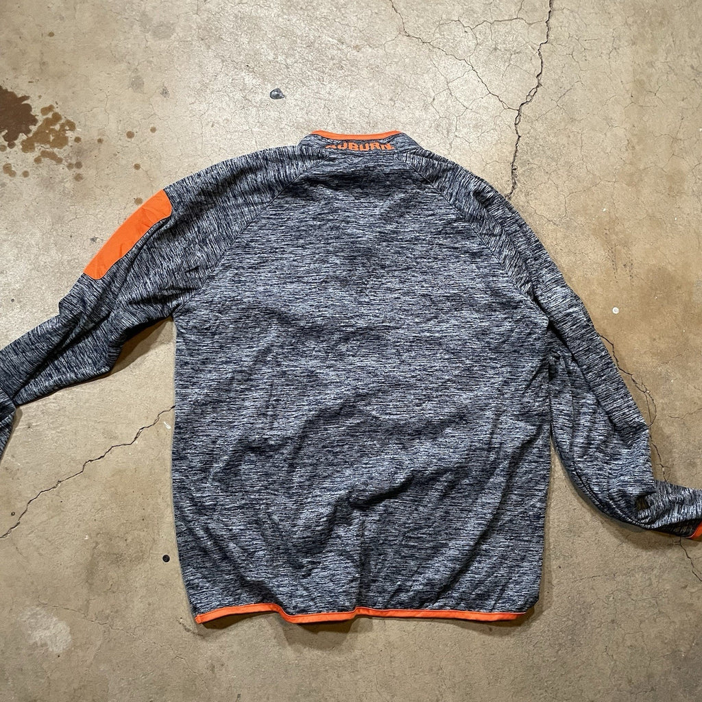 Auburn Tigers Navy Jacket Zip Up Mens S SEC Team NCAA Windbreaker