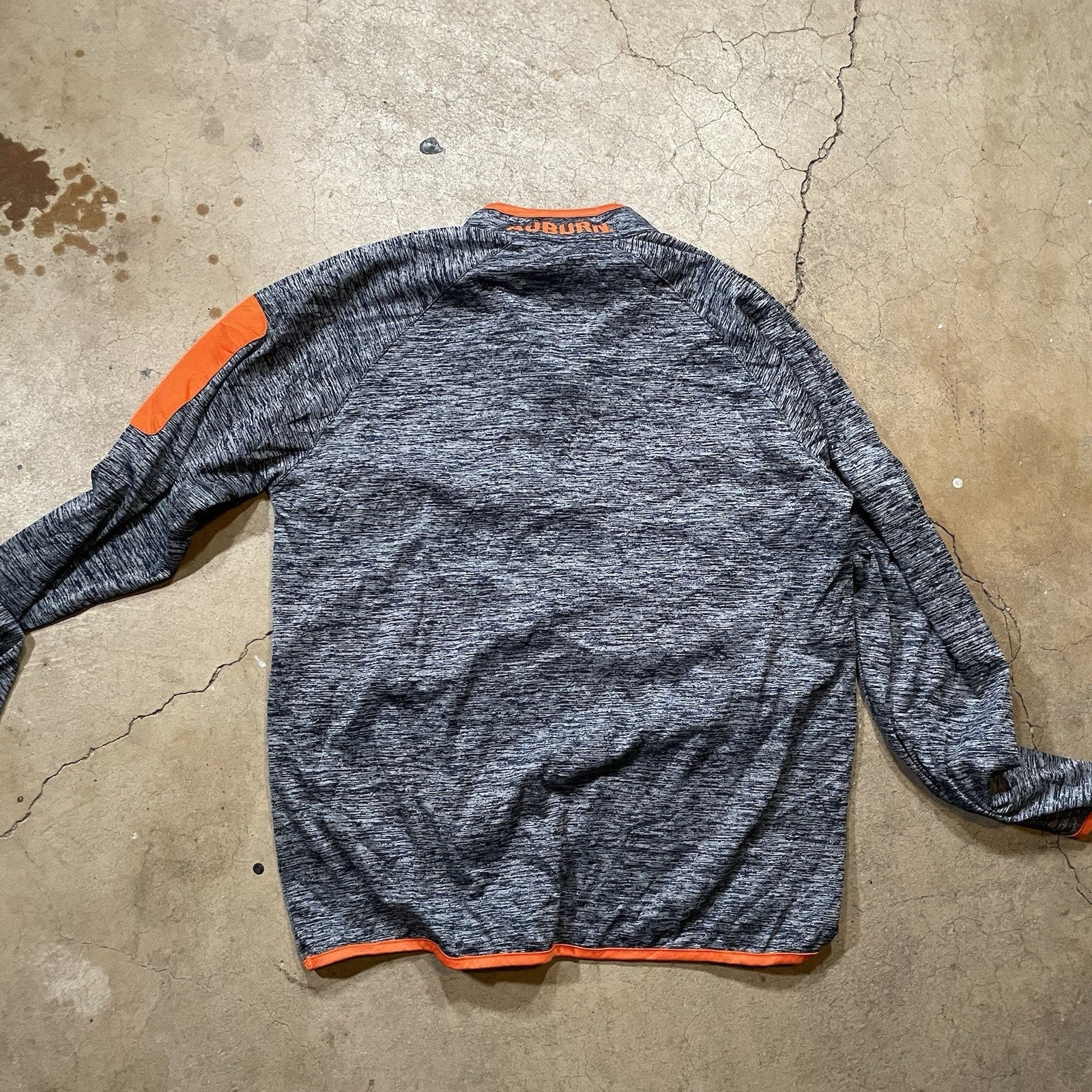 Auburn Tigers Navy Jacket Zip Up Mens S SEC Team NCAA Windbreaker