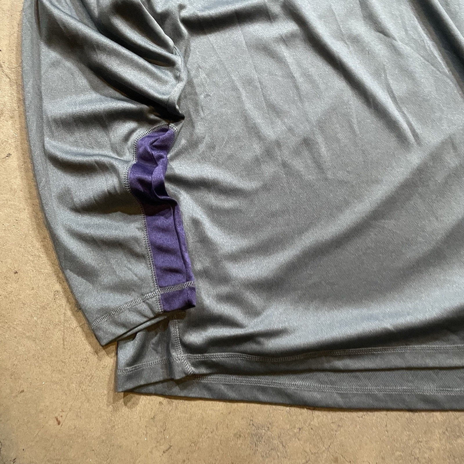 Nike TCU Horned Frogs Full Zip Up Mesh Lined GREY Jacket Adult Size XXL