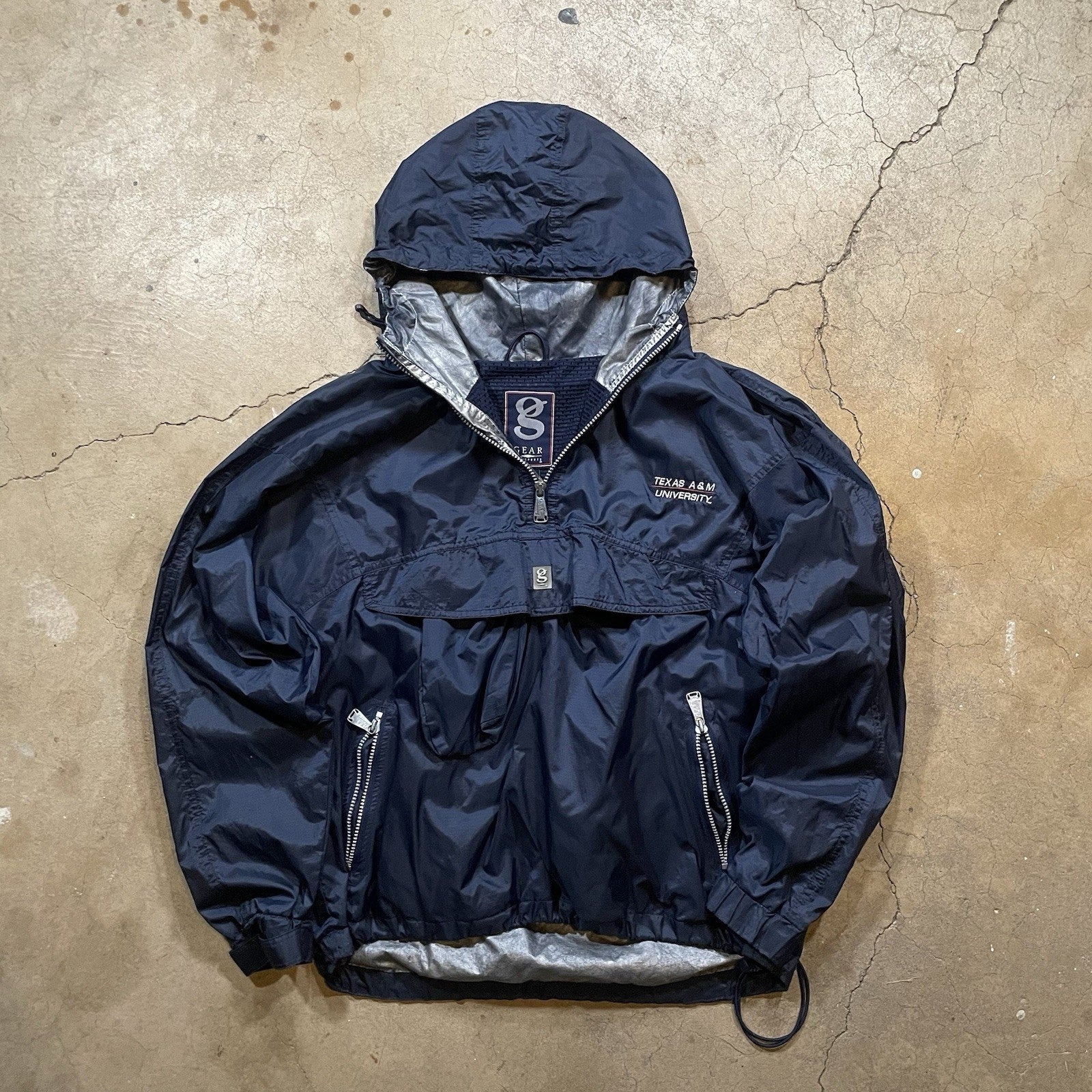 Texas A&M Windbreaker Jacket Mens S Full-Zip Streetwear