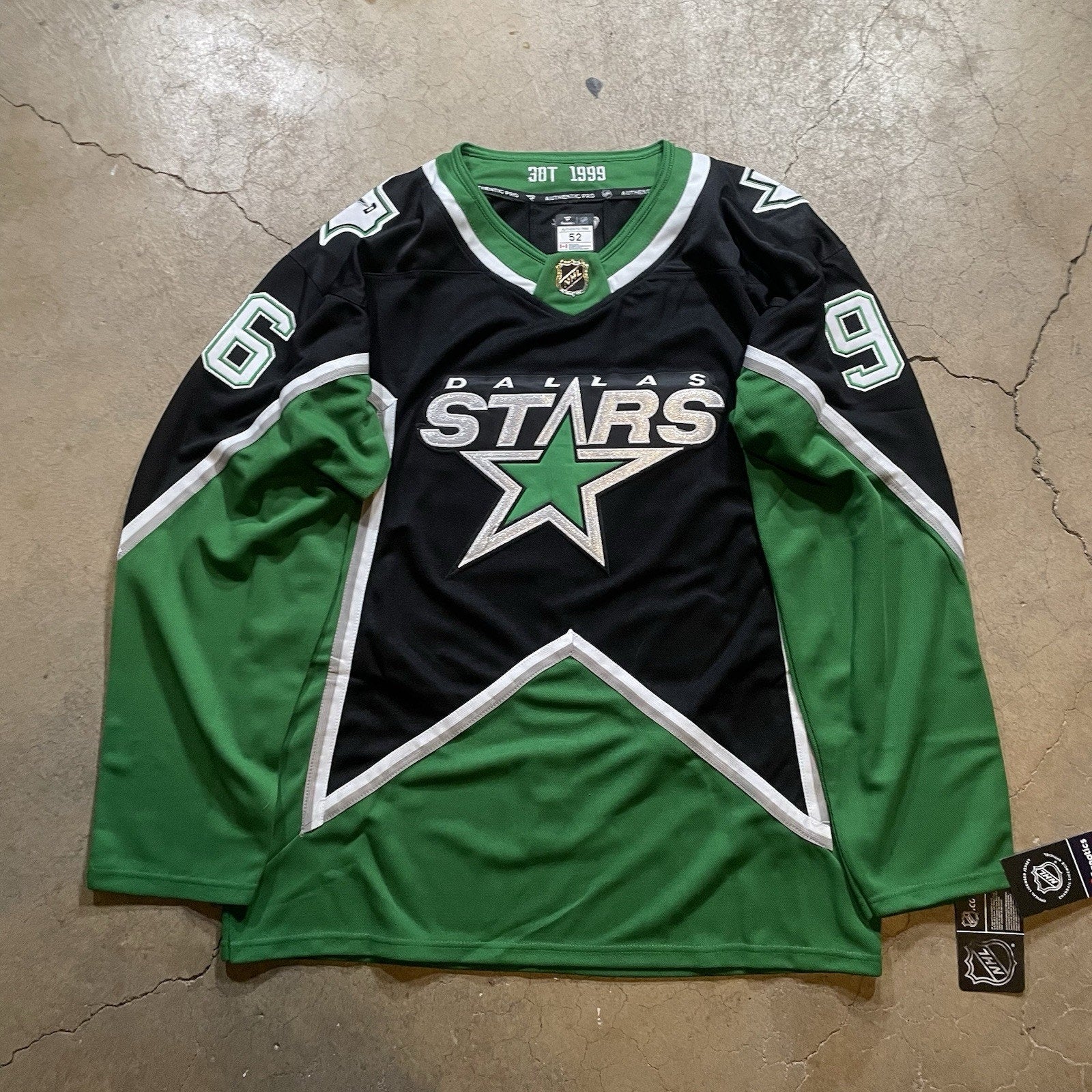 Dallas Stars Mikko Rantanen Alternate ‘99 Fanatics Hockey Jersey Size 52 L