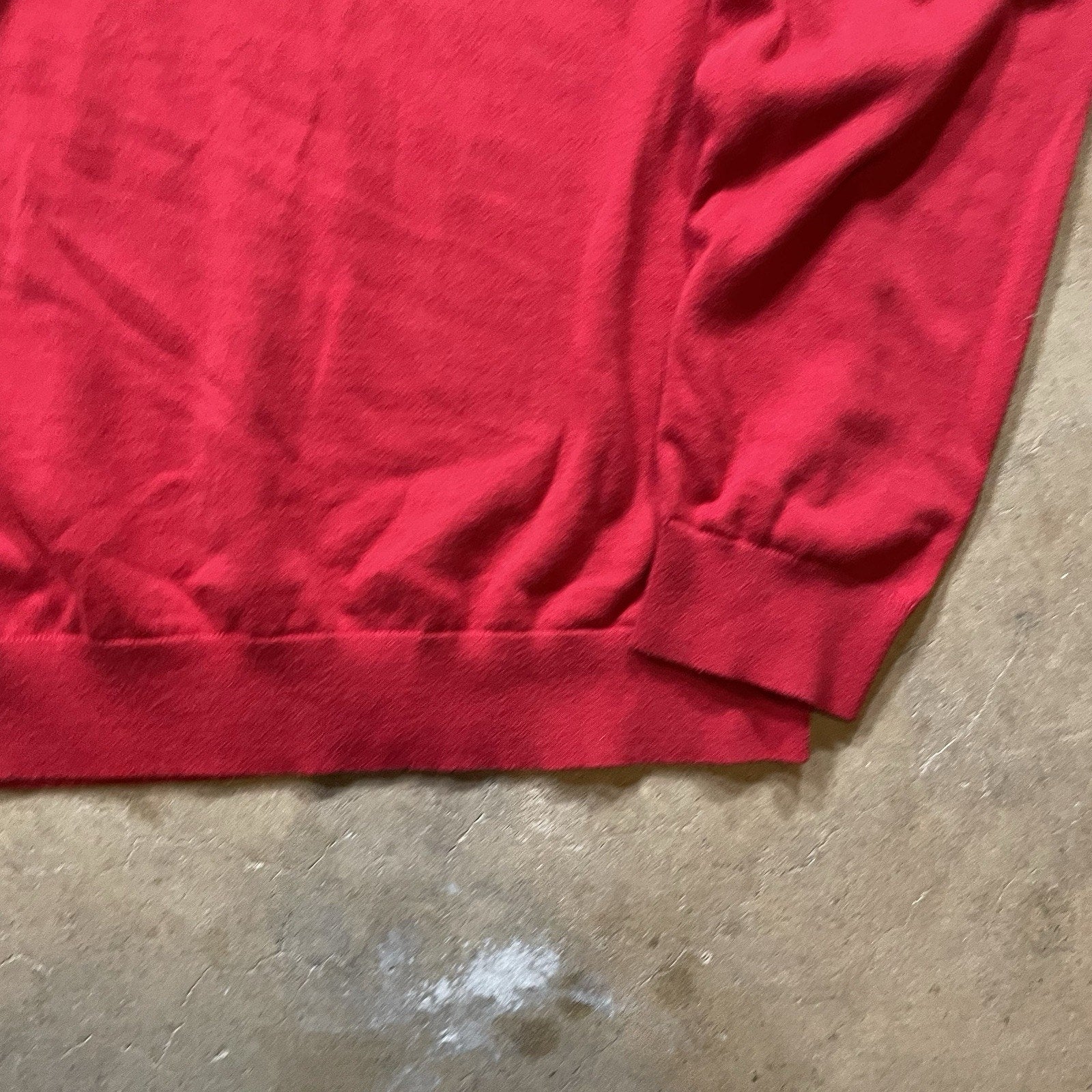 Nautica Quarter Zip Knit Sweater Men's Long Sleeve Red XXL