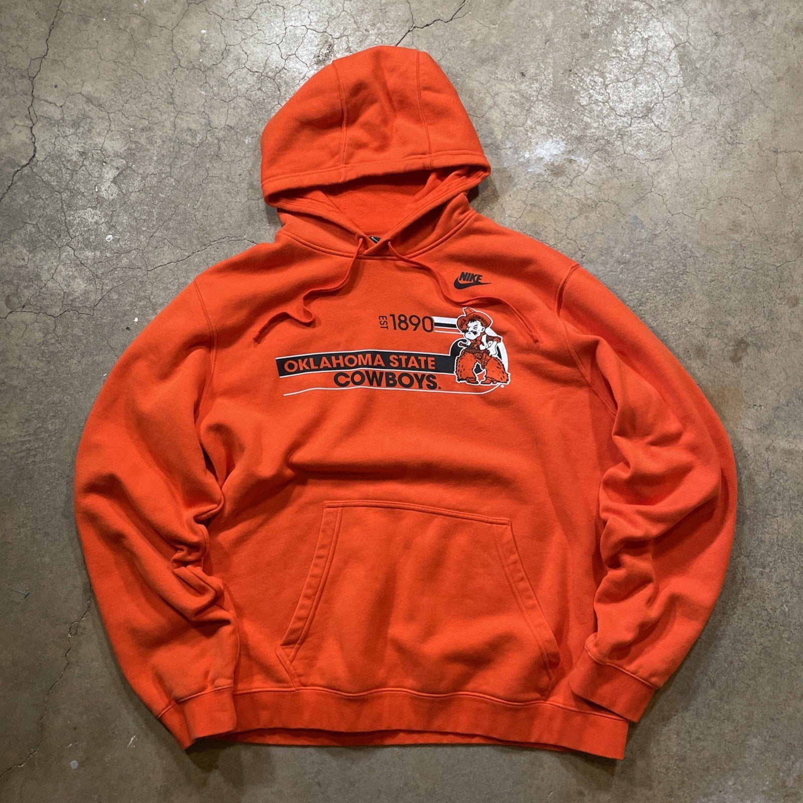 Oklahoma State Cowboys Hoodie Mens XL NCAA Football Nike