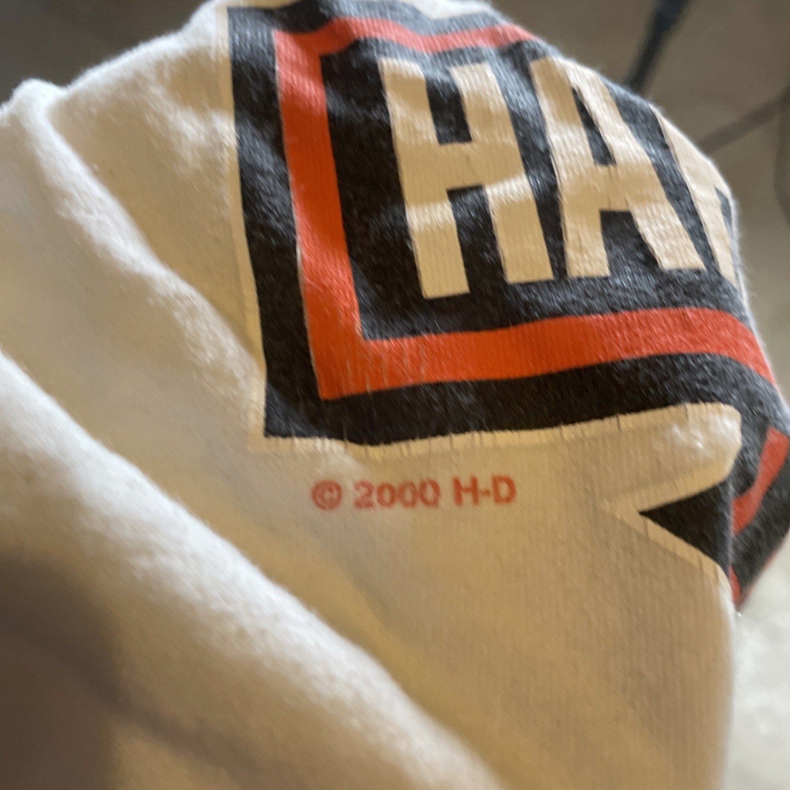 Vtg. Harley-Davidson Smithfield Double Sided T-Shirt XL USA