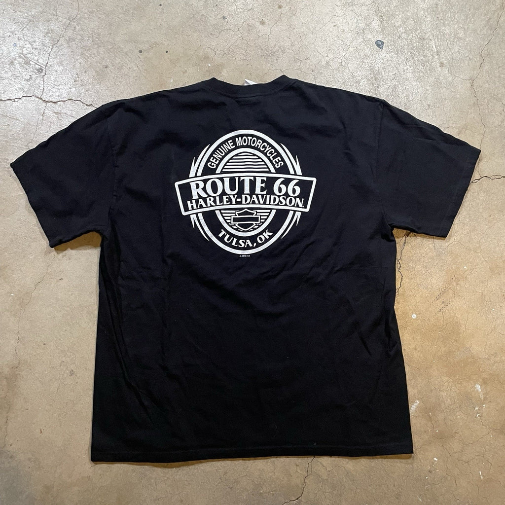 Harley Davidson 2xl black T-Shirt Route 66 Vintage