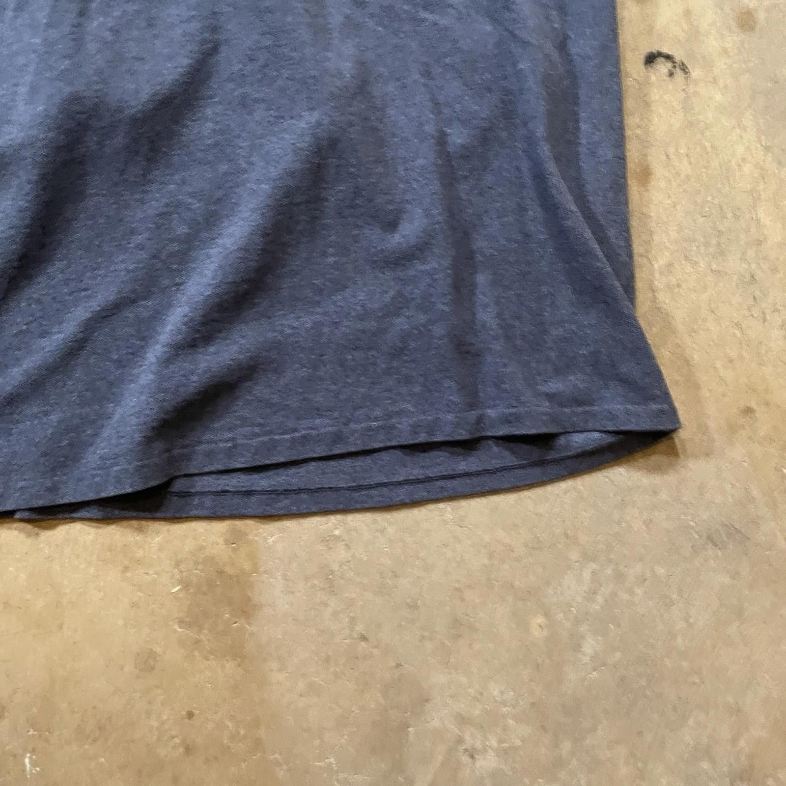 X2 Lacoste Polo X-Large Blue + Black Short Sleeve Logo T