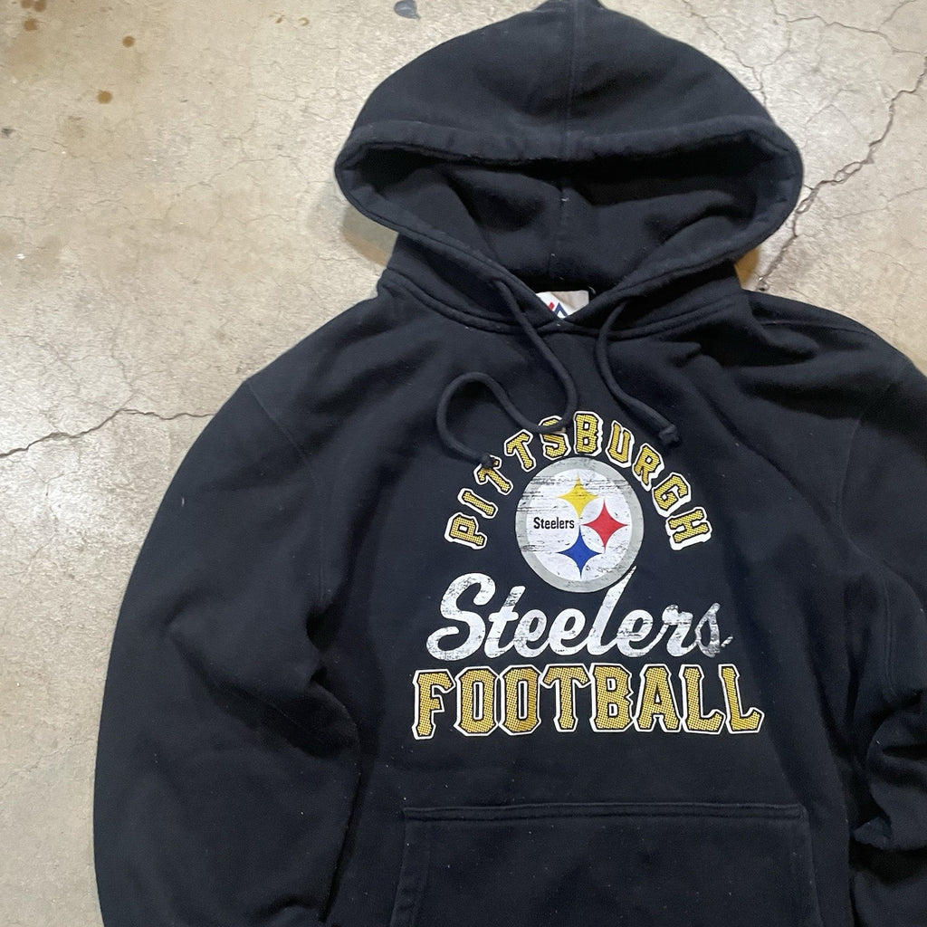 New Pittsburgh Steelers Football Womens Size XL XLarge Black Hoodie