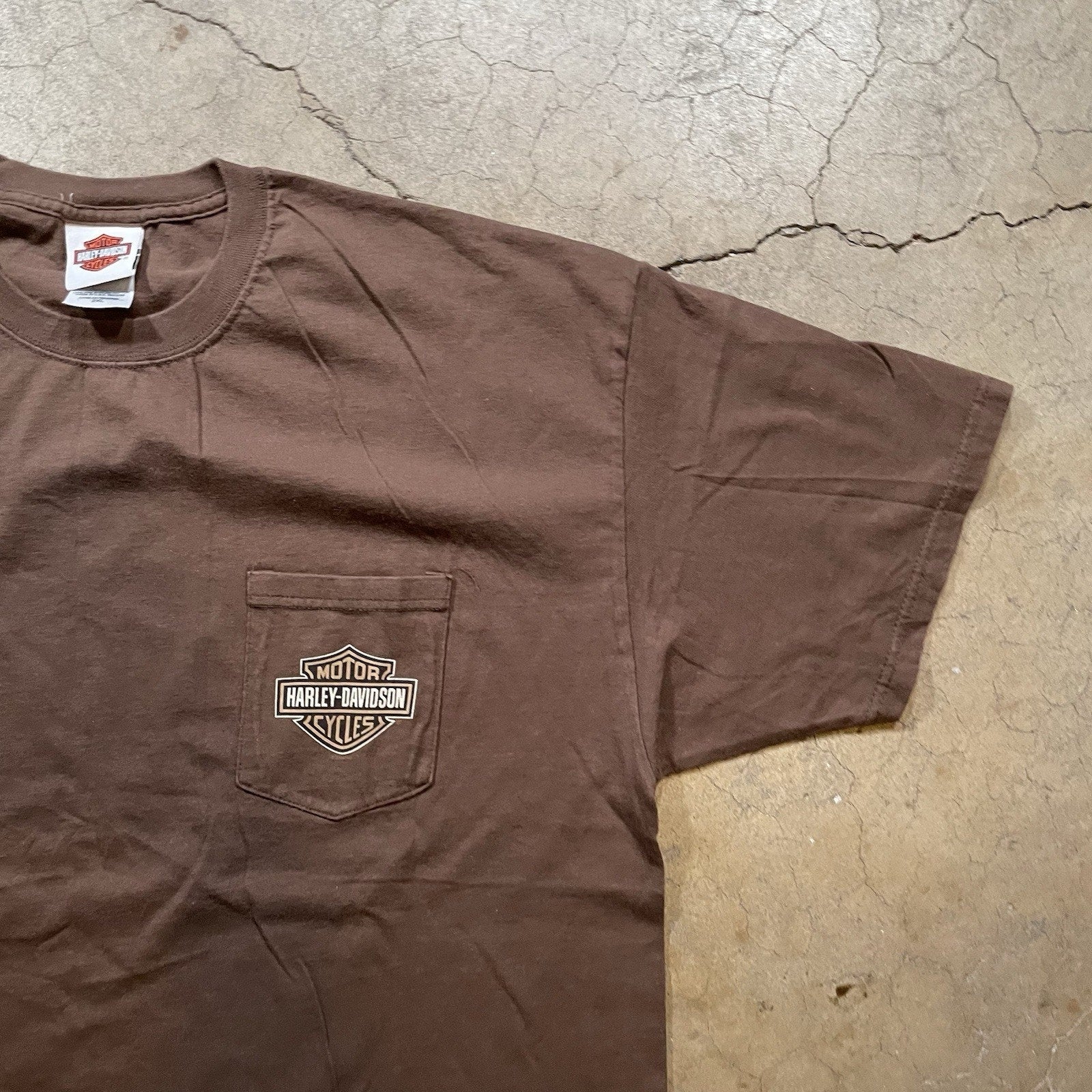 Harley Davidson T-Shirt 2XL Biker 2 Sided