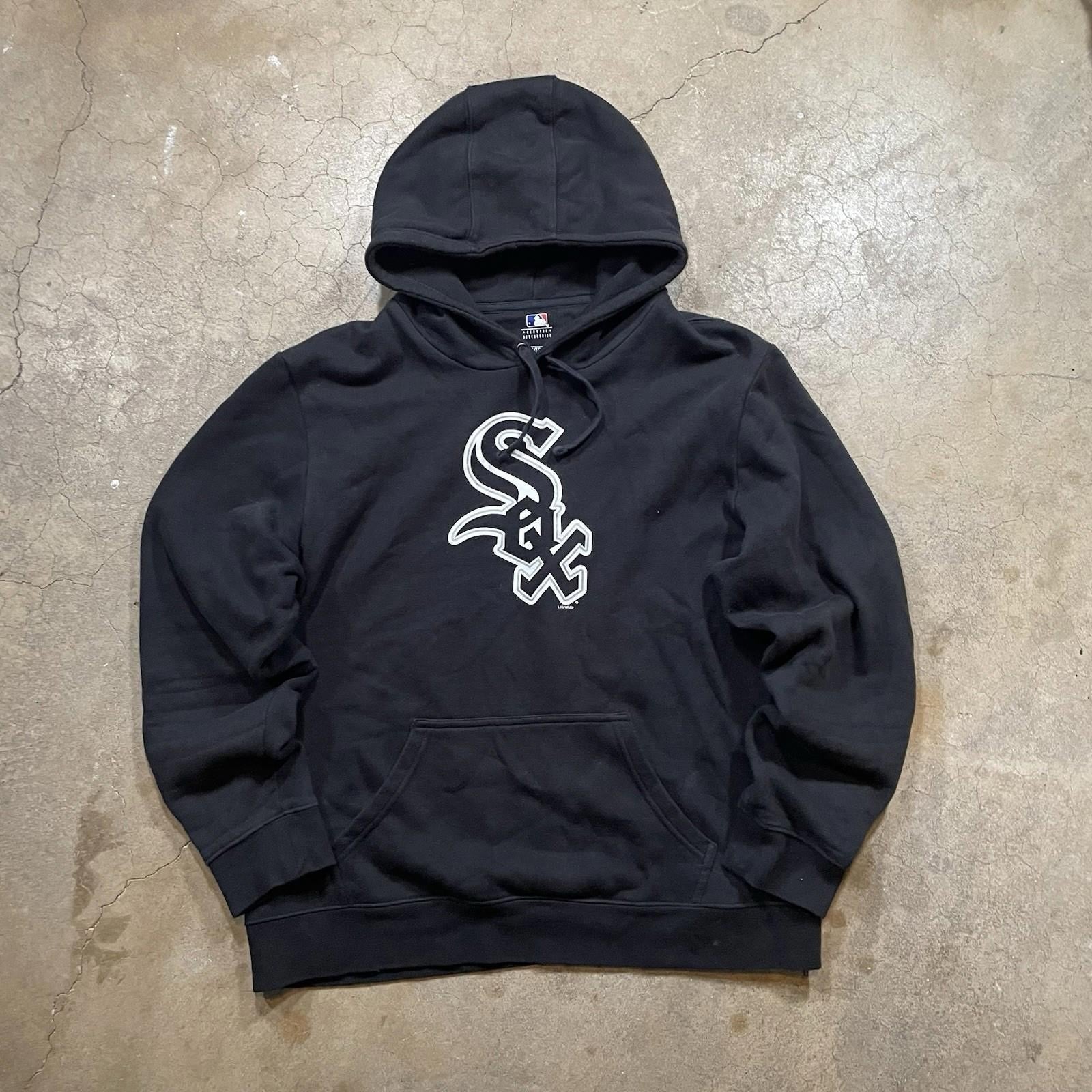 Chicago White Sox Nike Center check Hoodie Mens XL Pullover