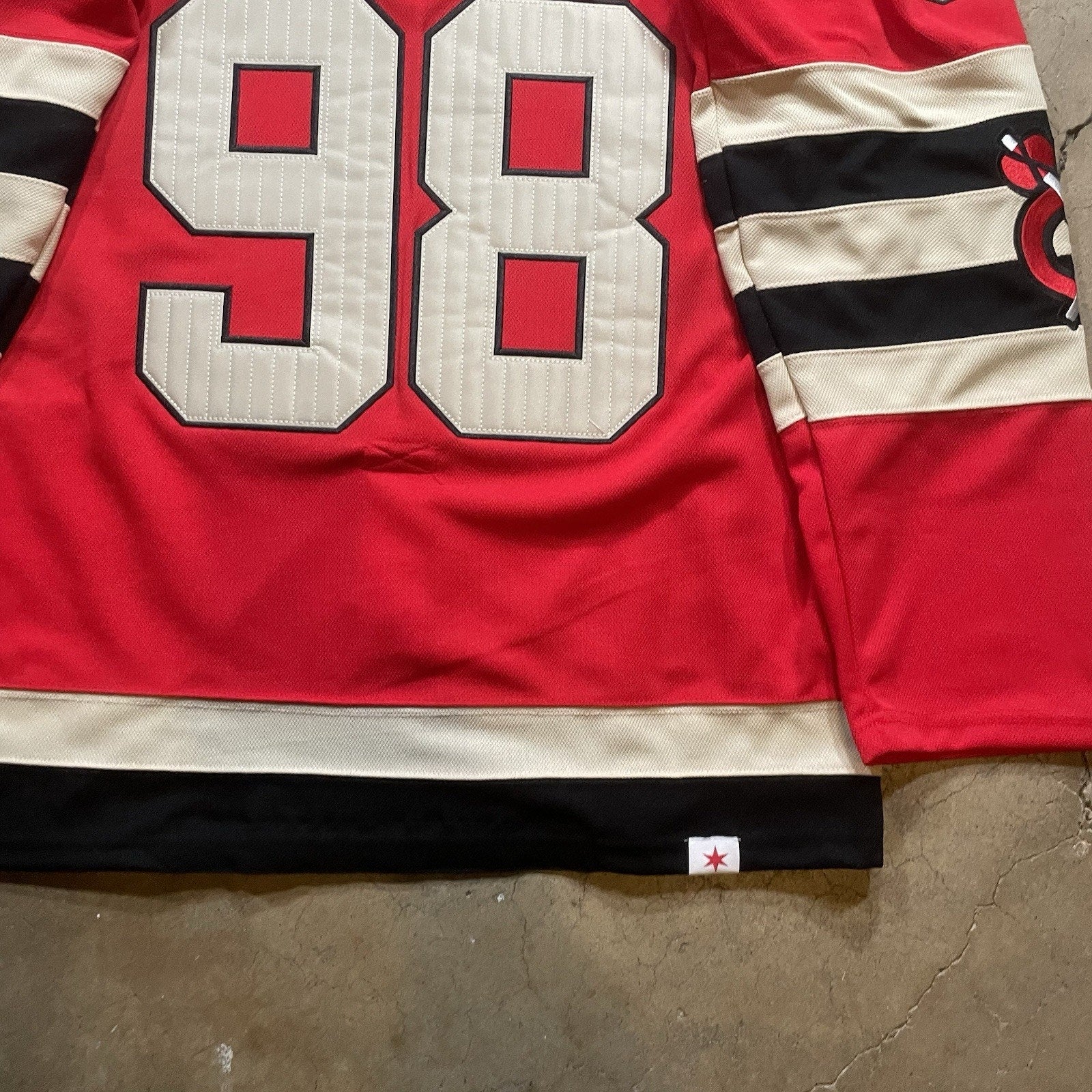 Fanatics Connor Bedard Chicago Blackhawks Jersey Size 50 M