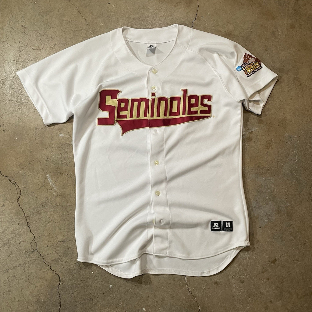 Florida State Seminoles 2008 COLLEGE WORLD SERIES Baseball Jersey Men's Medium
