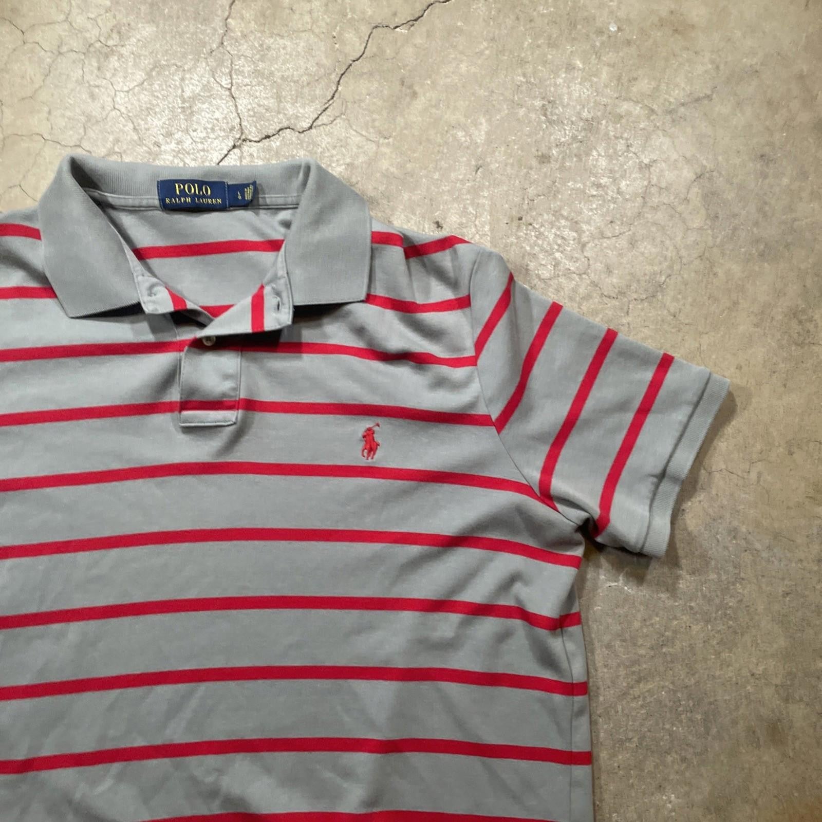 Polo Ralph Lauren Red Short Sleeve Polo Shirt Men's Large