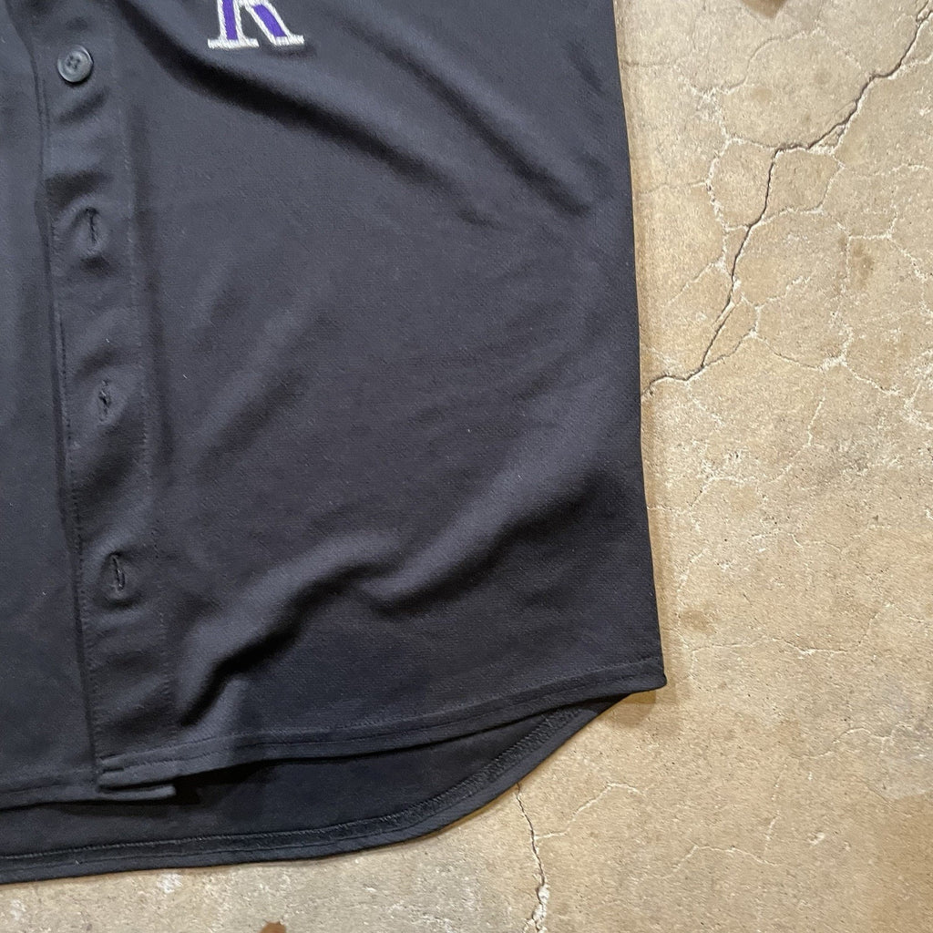 Majestic Flex Base Colorado Rockies Purple Baseball Jersey Youth XXL