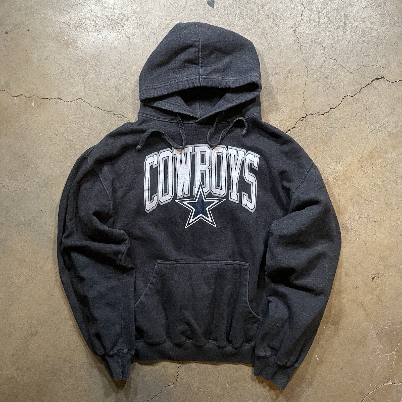 Dallas Cowboys Logo Grey Hoodie XL NFL