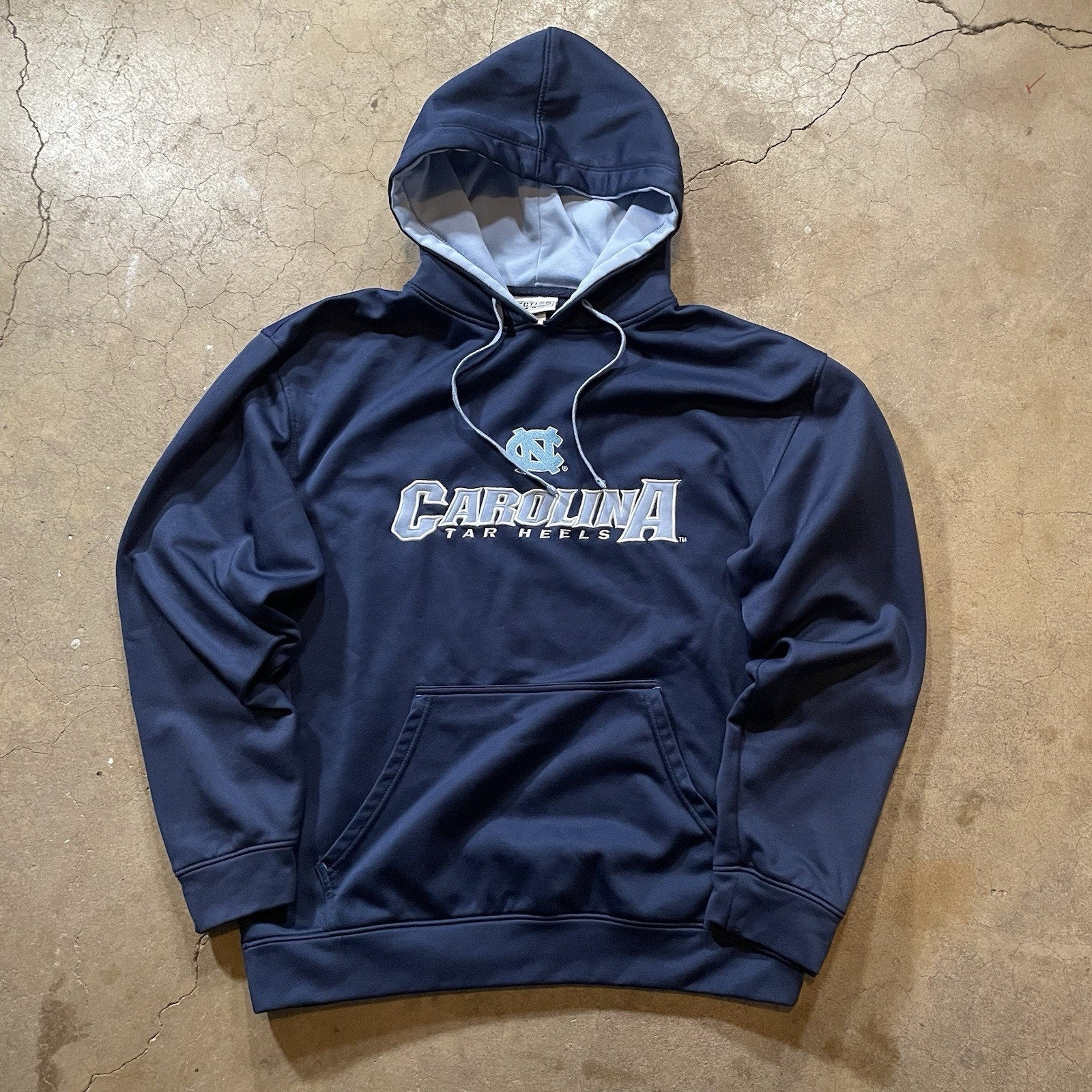 North Carolina Tar Heels Hoodie Mens L Blue NCAA Champion