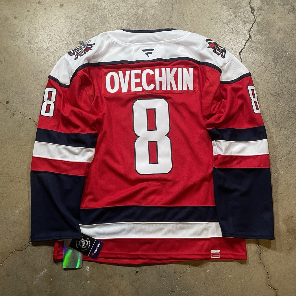 Brand New Ovechkin Red/Blue Screaming Eagle Lrg Washington Capitals Jersey