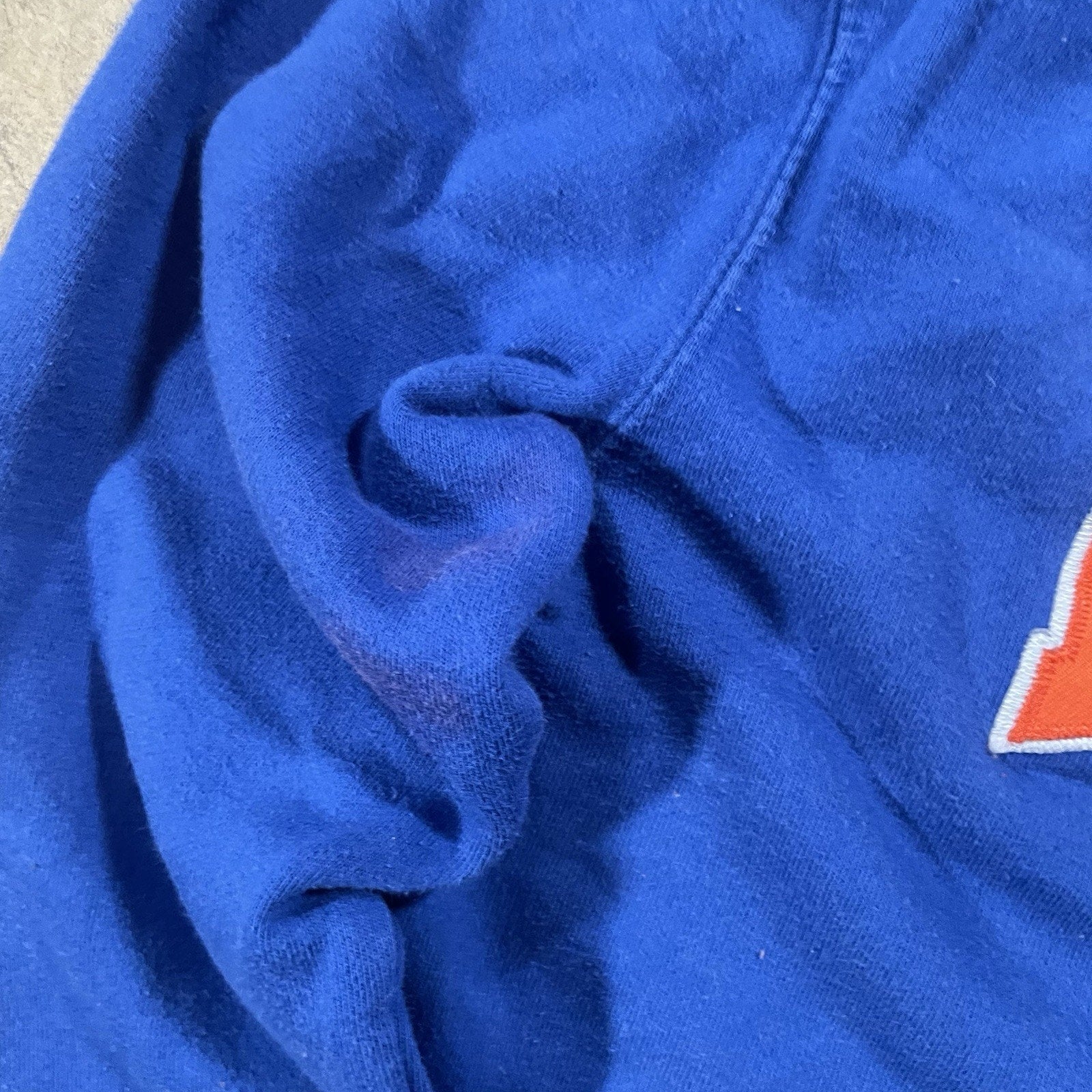 Florida Gators Stadium Athletics Hoodie Sweatshirt Mens Medium Blue Logo Y2K