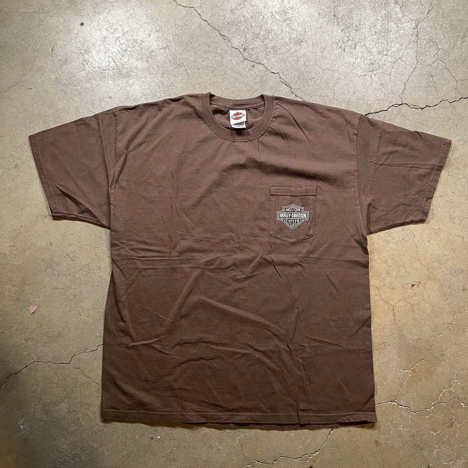 Harley Davidson T-Shirt 2XL Biker 2 Sided