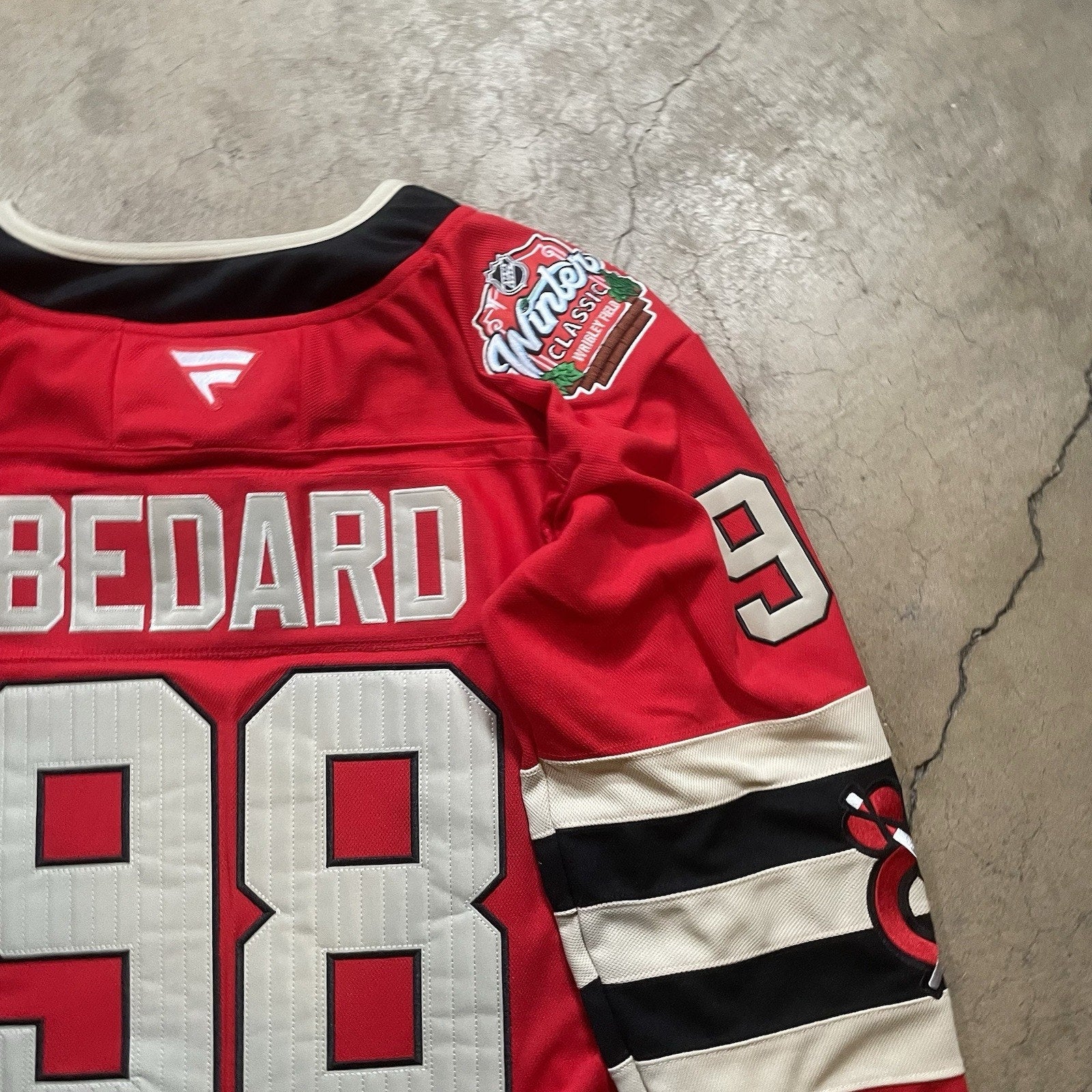 Fanatics Connor Bedard Chicago Blackhawks Jersey Size 50 M
