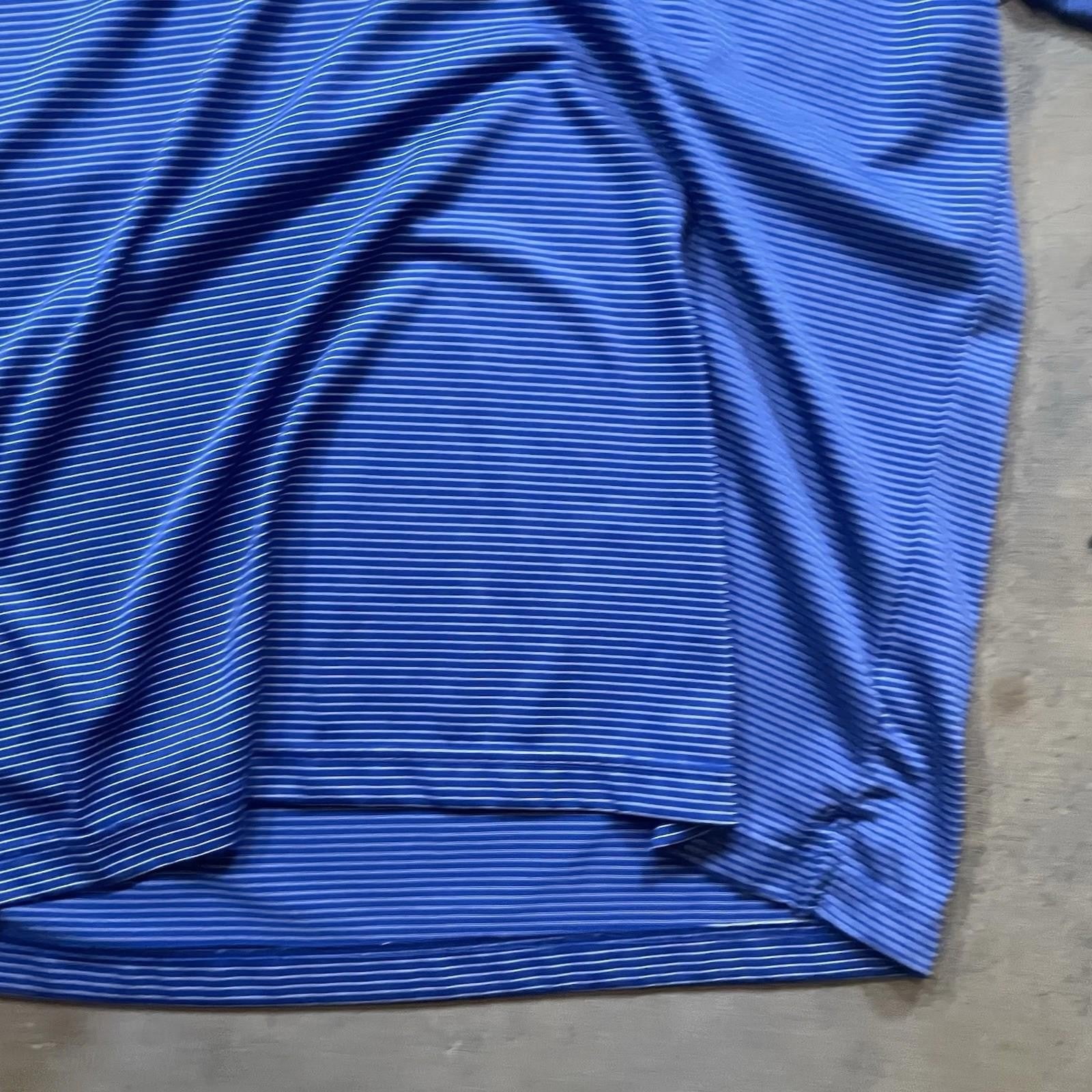 SMU Mustangs Antigua Men’s Polo Blue Golf Shirt Size L