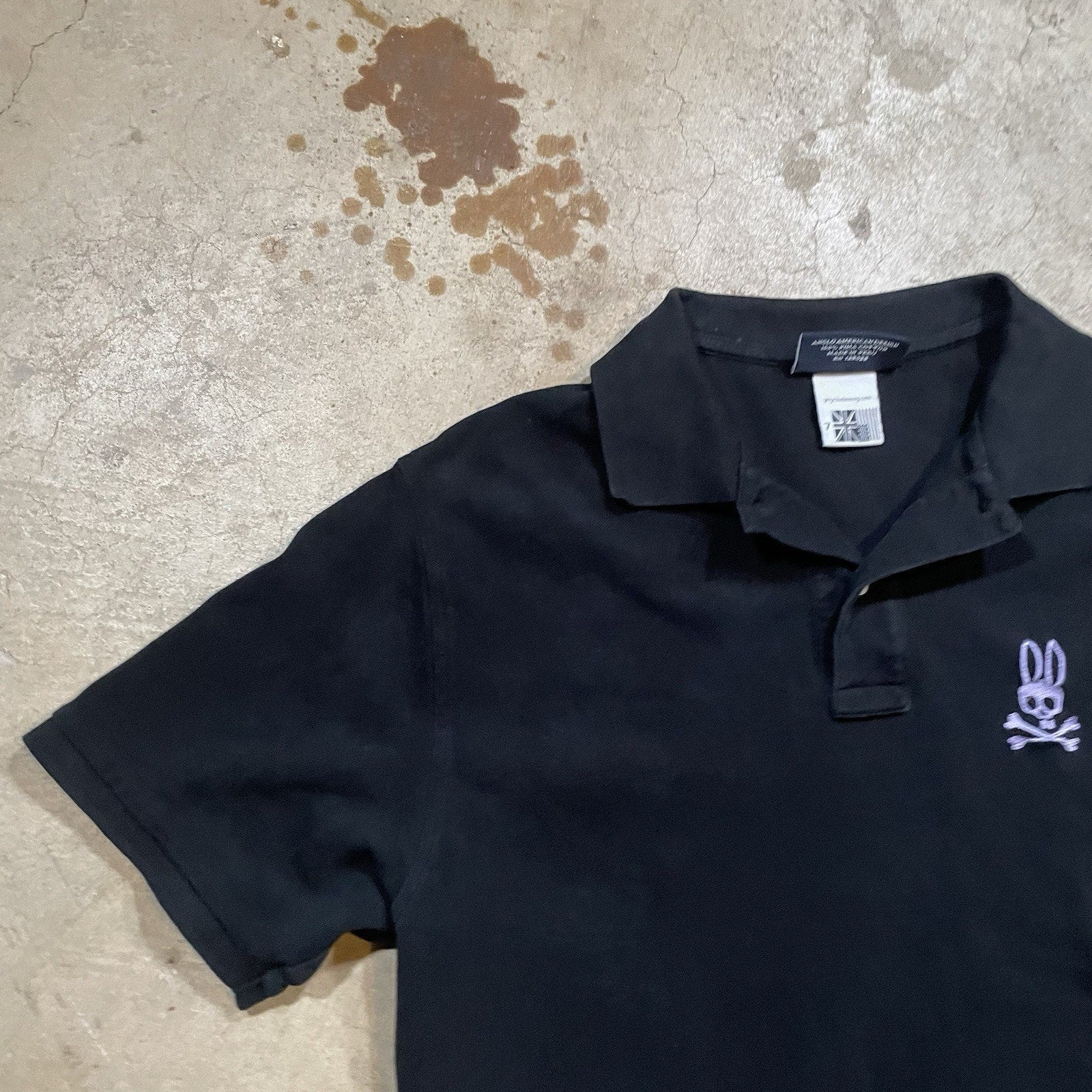 Psycho Bunny Men's Polo Shirt Extra Large Size 7