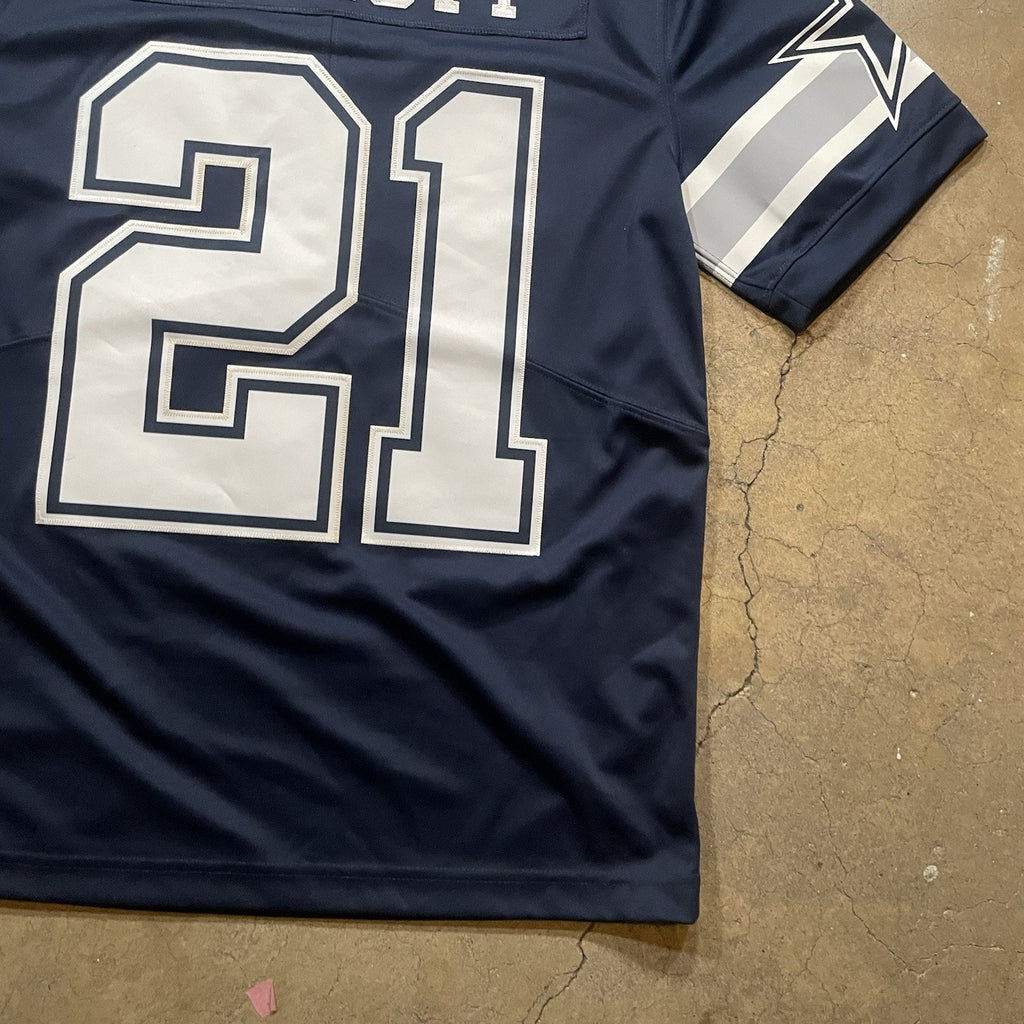 Nike NFL Dallas Cowboys Ezekiel Elliot #21 football jersey shirt Adult Small