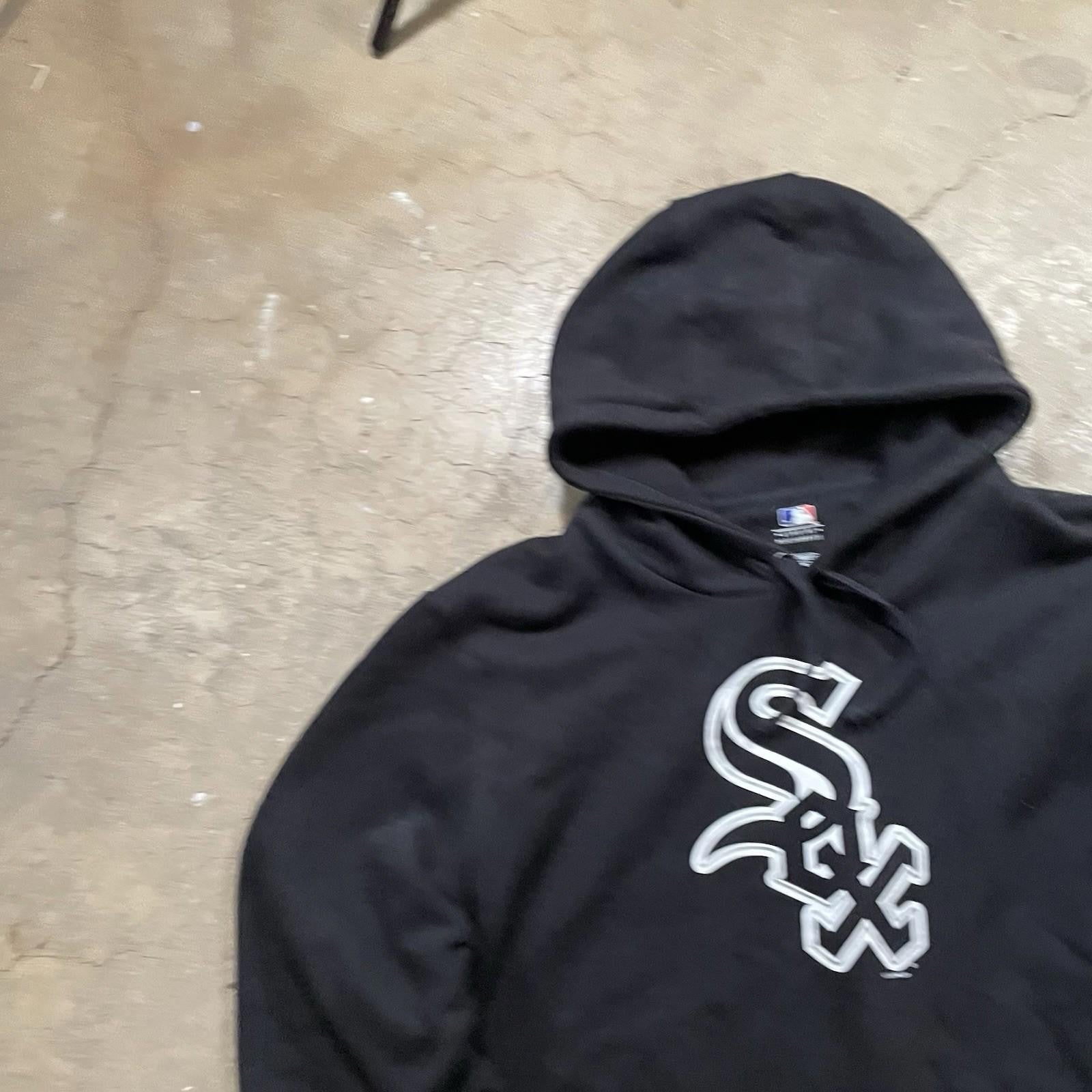 Chicago White Sox Nike Center check Hoodie Mens XL Pullover