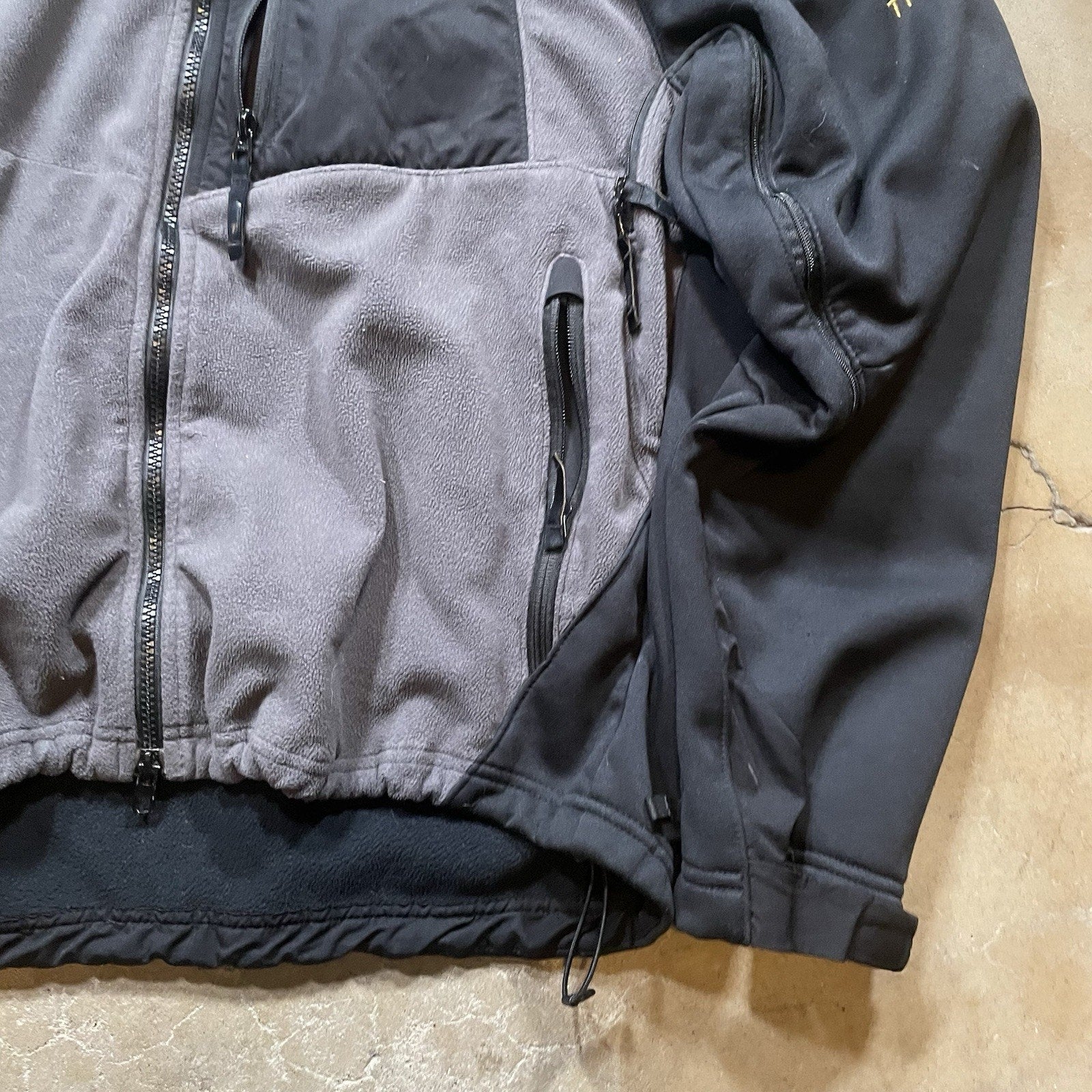 Columbia Titanium Omni-Shield Jacket Black Full Zip Mens Size XL