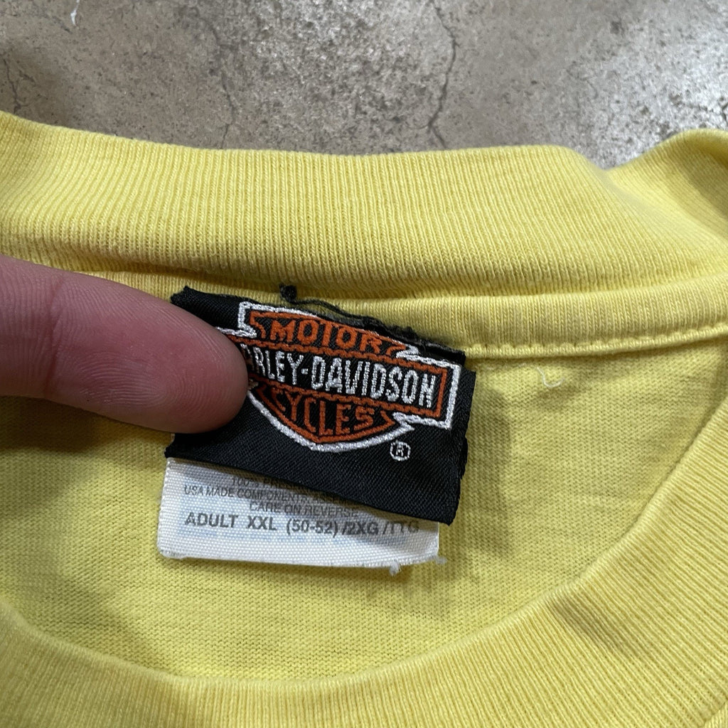 Harley Davidson USA T-Shirt 2XL Biker 2 Sided