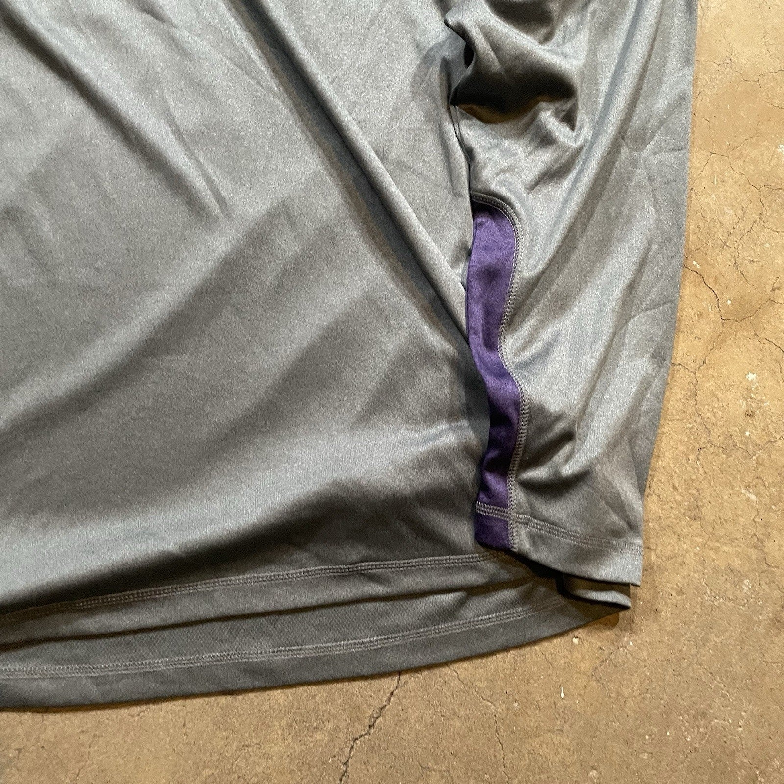 Nike TCU Horned Frogs Full Zip Up Mesh Lined GREY Jacket Adult Size XXL