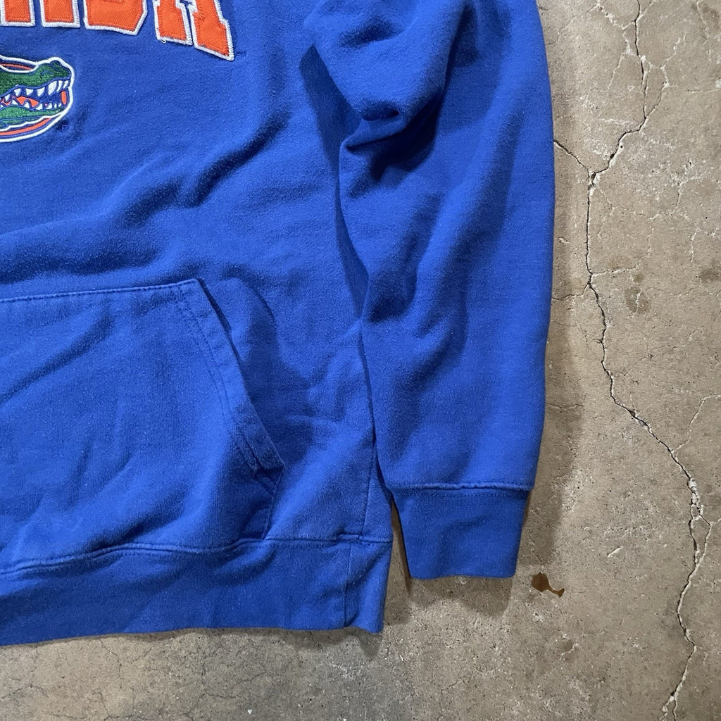 Florida Gators Stadium Athletics Hoodie Sweatshirt Mens Medium Blue Logo Y2K