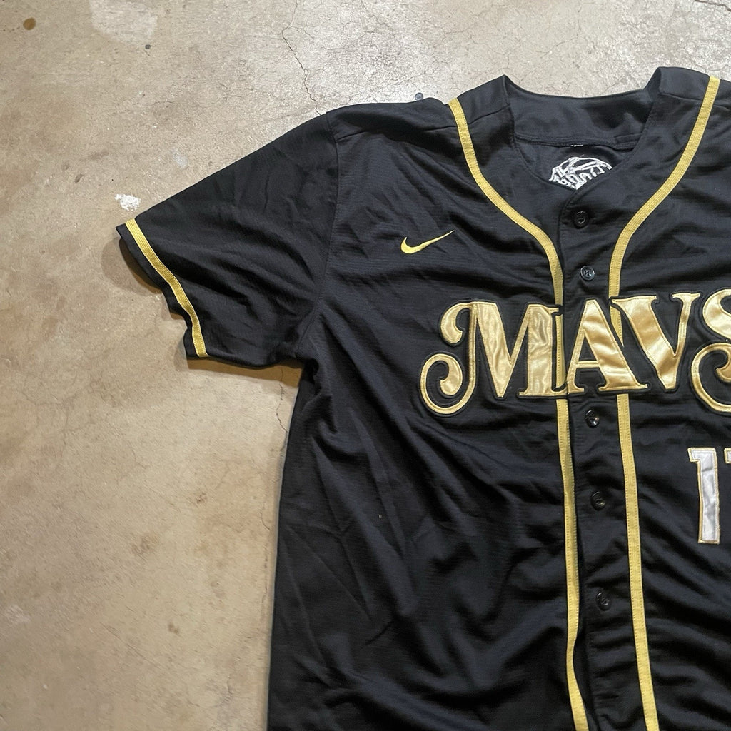 Finals Nike Dallas Mavericks Kyrie Irving Baseball Jersey Men's XXL NBA