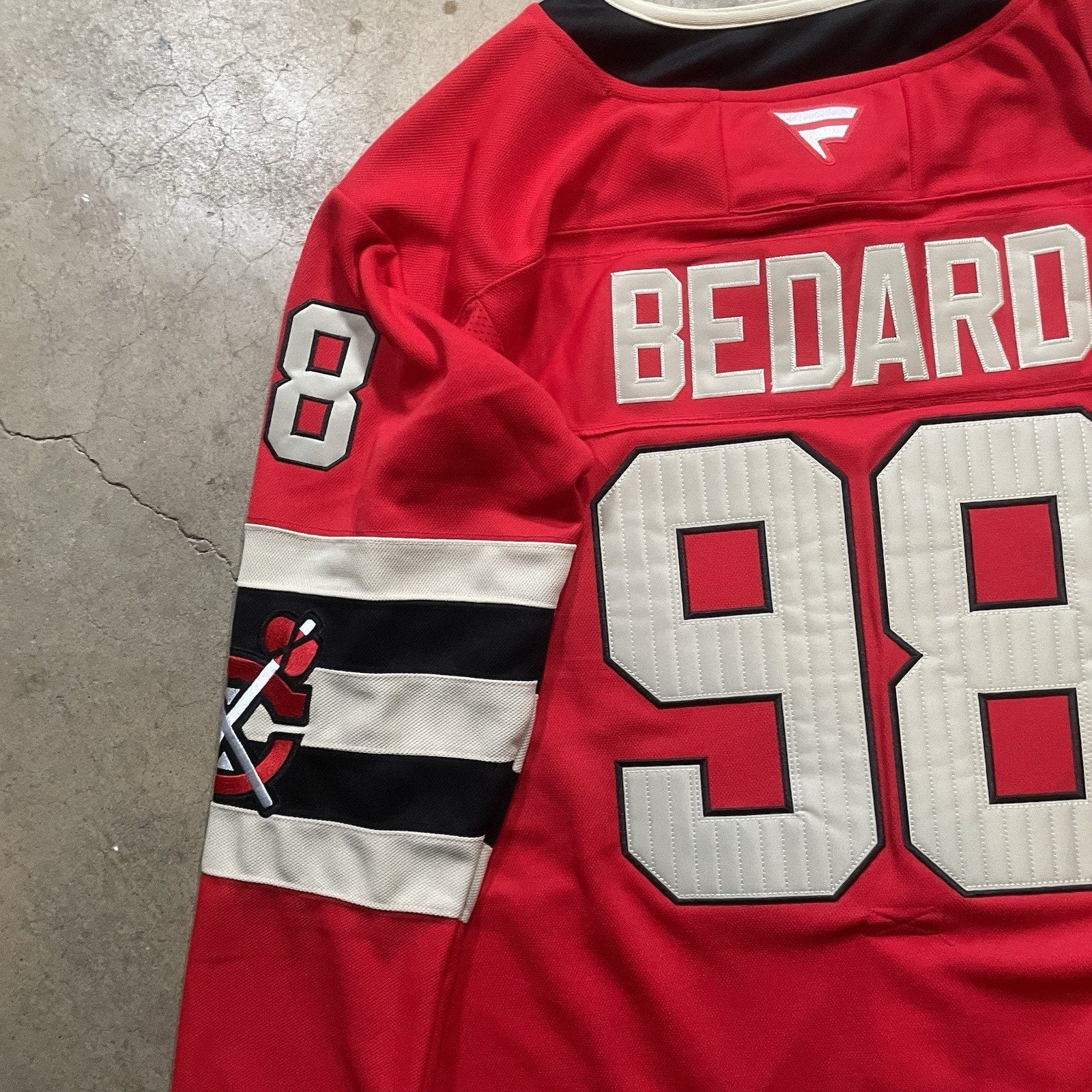Fanatics Connor Bedard Chicago Blackhawks Jersey Size 50 M