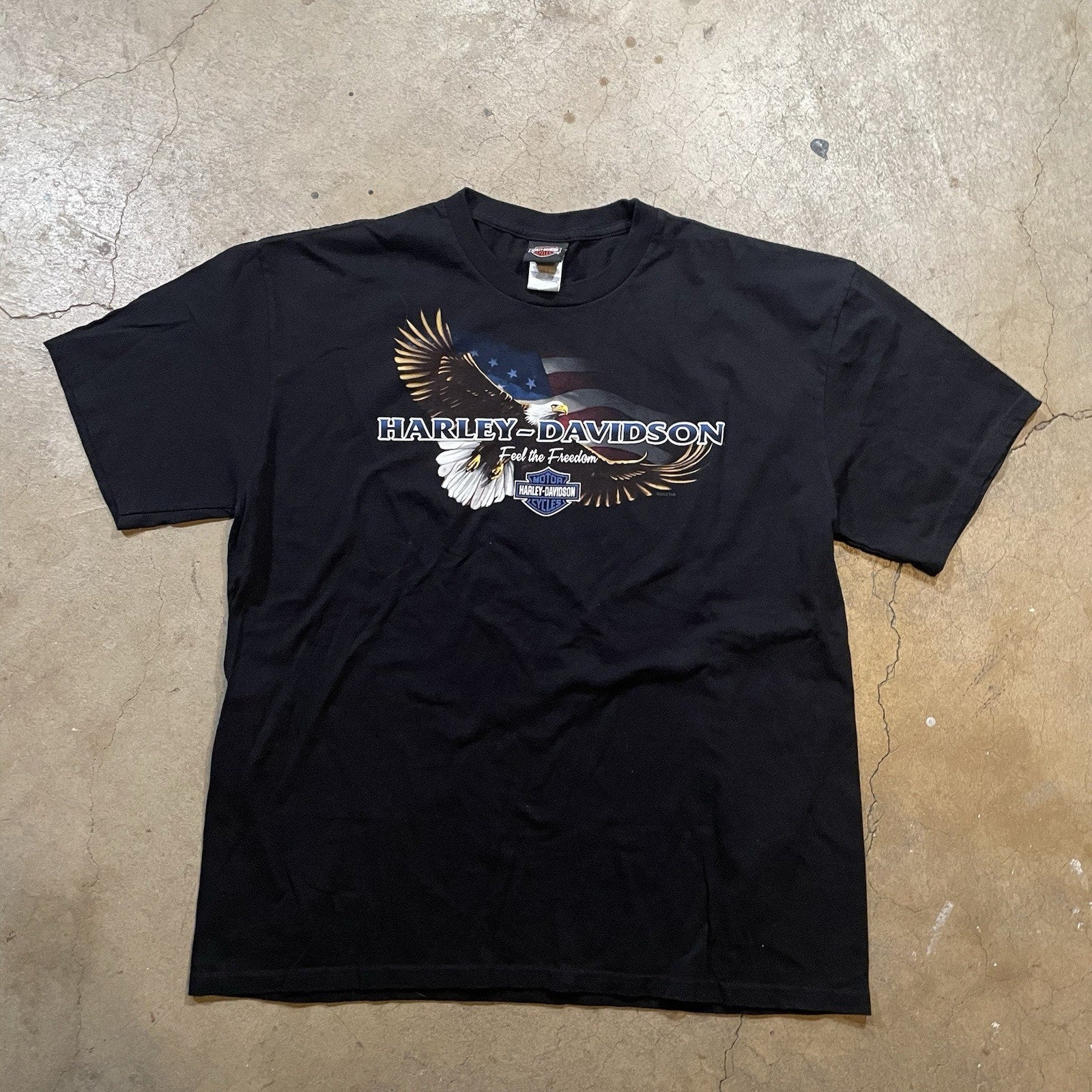 Harley Davidson 2xl black T-Shirt Route 66 Vintage