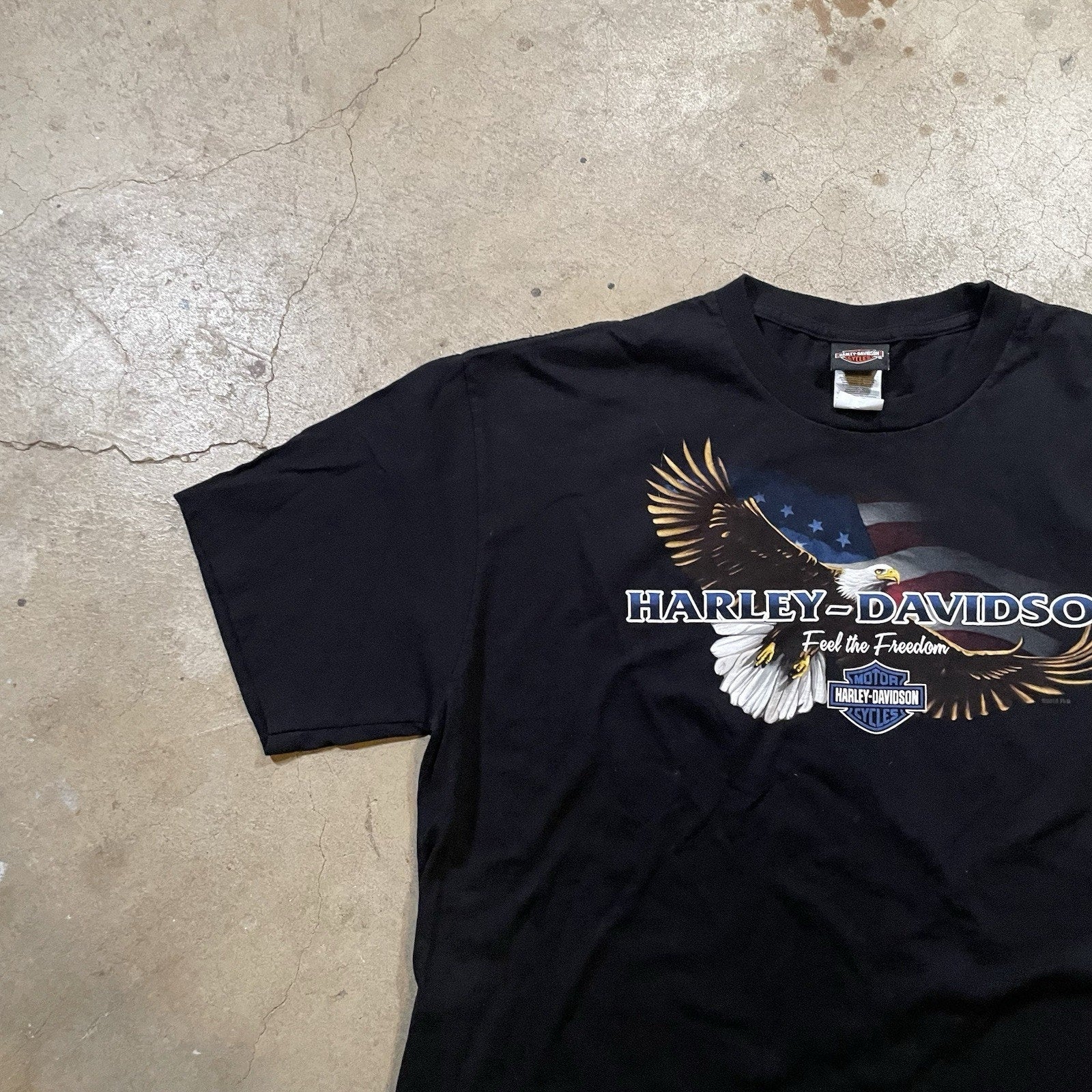 Harley Davidson 2xl black T-Shirt Route 66 Vintage